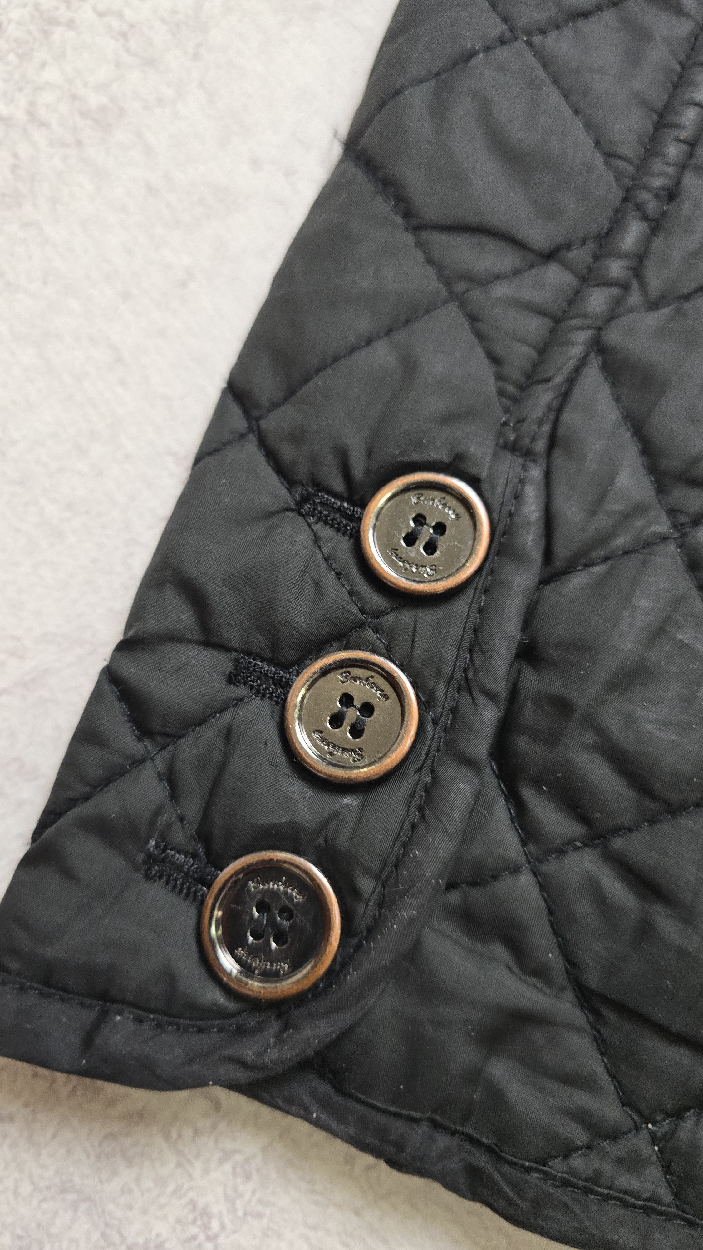 Burberry Burberry Brit Women’s Black Quilted Jacket Nova Check Size XS / US 0-2 / IT 36-38 - 7 Thumbnail