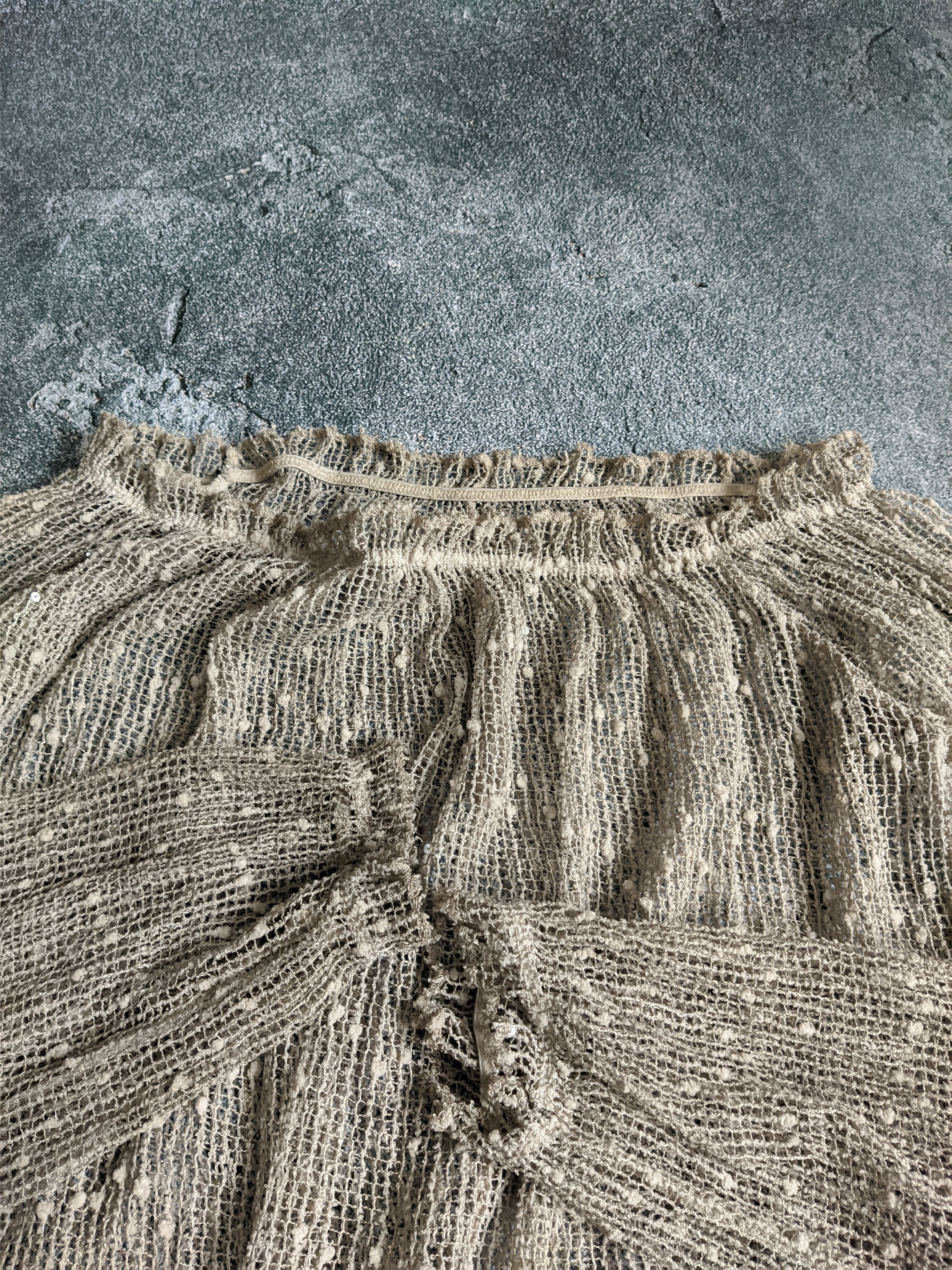 Vintage Vintage mesh long sleeve gothic y2k japanese Size ONE SIZE - 3 Thumbnail