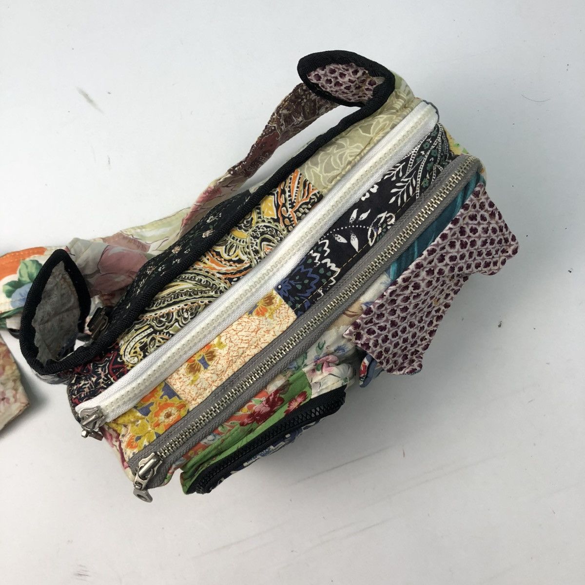 Japanese Brand ‼️YES‼️ VINTAGE PATCHWORK WAIST BAG Size ONE SIZE - 6 Thumbnail