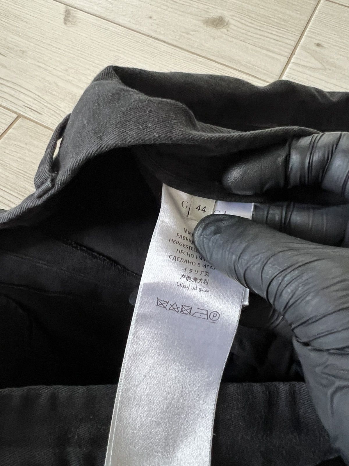 Gucci Gucci Pants Trousers Black Cotton Size US 28 / EU 44 - 12 Thumbnail
