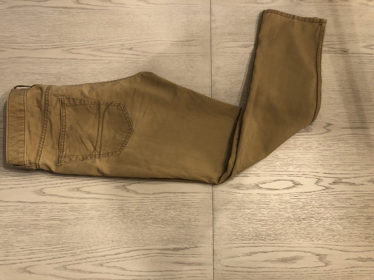 Hollister Hollister Beige Tan Mens Khaki Pants Slim Fit Size 33 X 32 Size US 33 - 3 Thumbnail