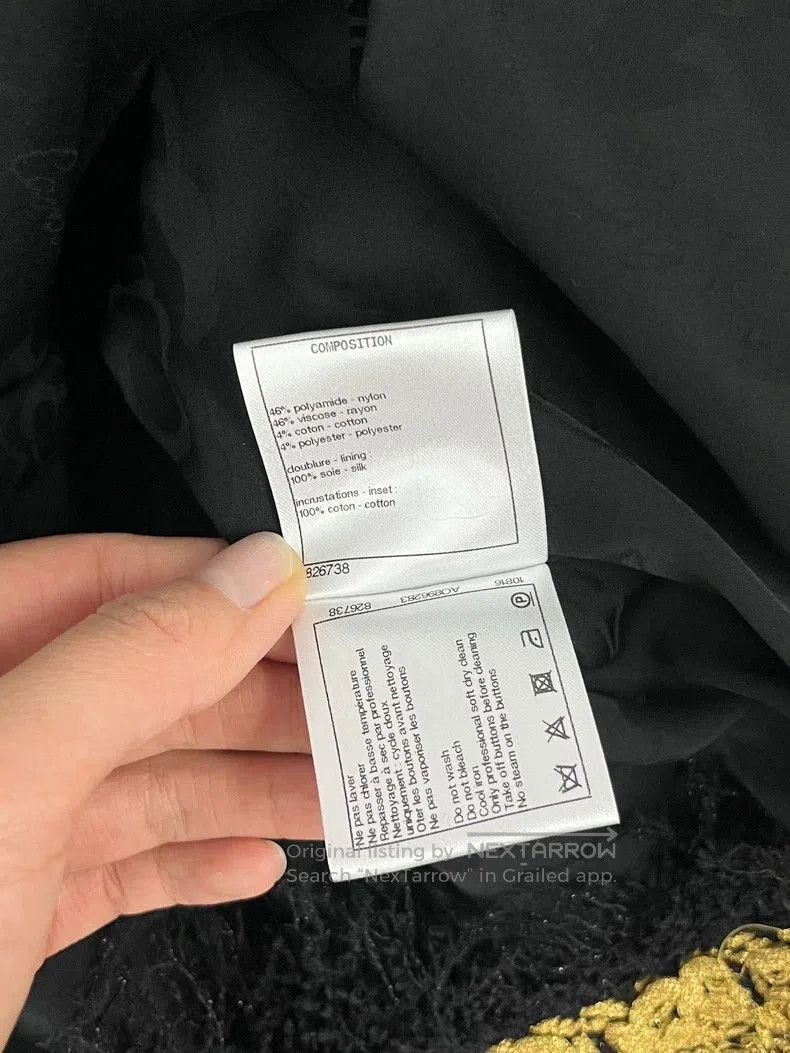 Chanel Chanel Metiers D'Art Black Jacket. Size US M / EU 48-50 / 2 - 6 Thumbnail