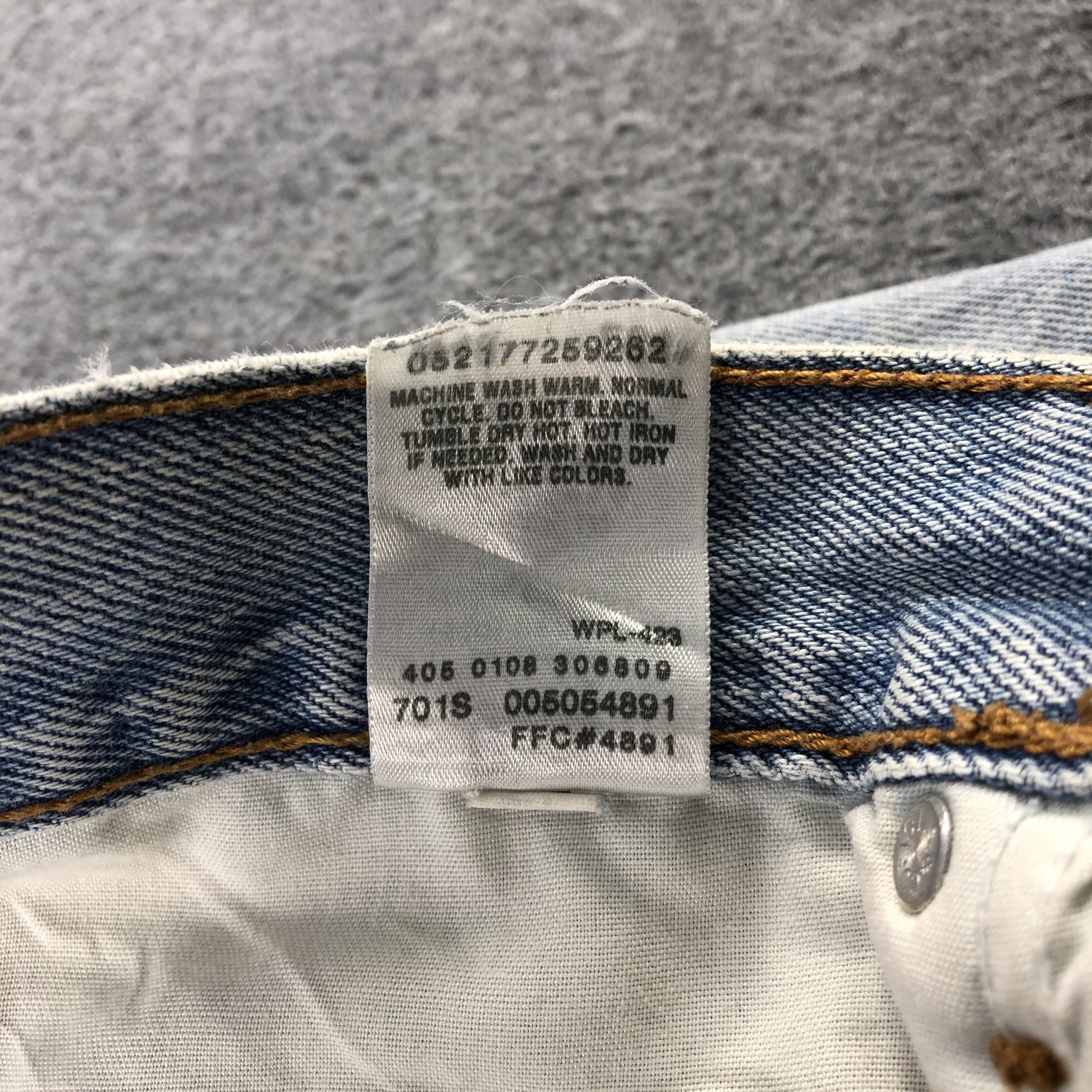 Levi's Vintage Light Washed Levis 505 Jeans-J932 Size US 40 / EU 56 - 11 Thumbnail