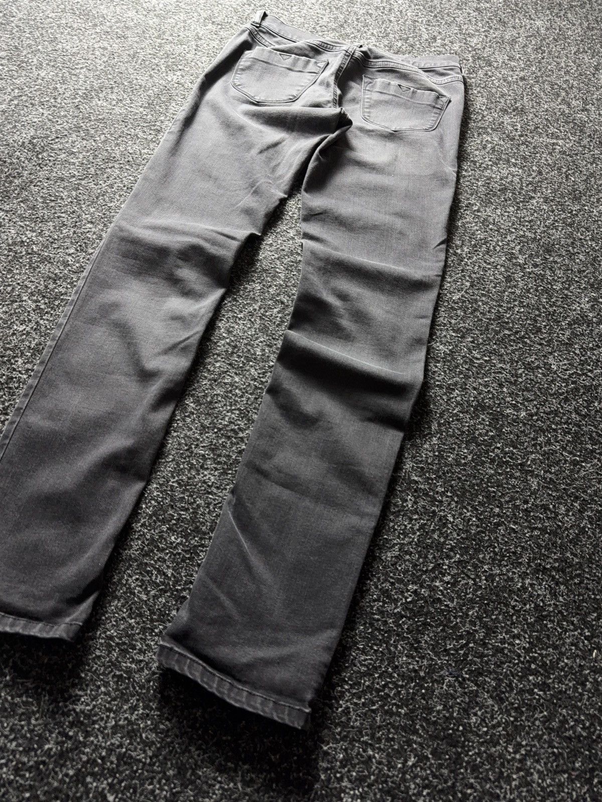 Diesel 00s Diesel LIVER-S Super Slim Grey Faded Denim Skinny Fit Size 28" / US 6 / IT 42 - 13 Thumbnail