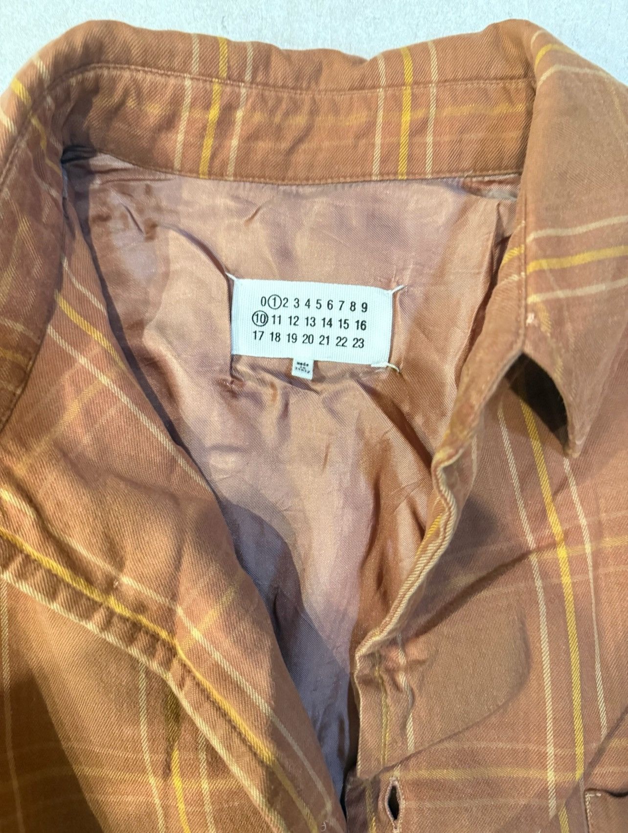 Maison Margiela Maison Margiela Flannel Jacket Size US XL / EU 56 / 4 - 3 Thumbnail