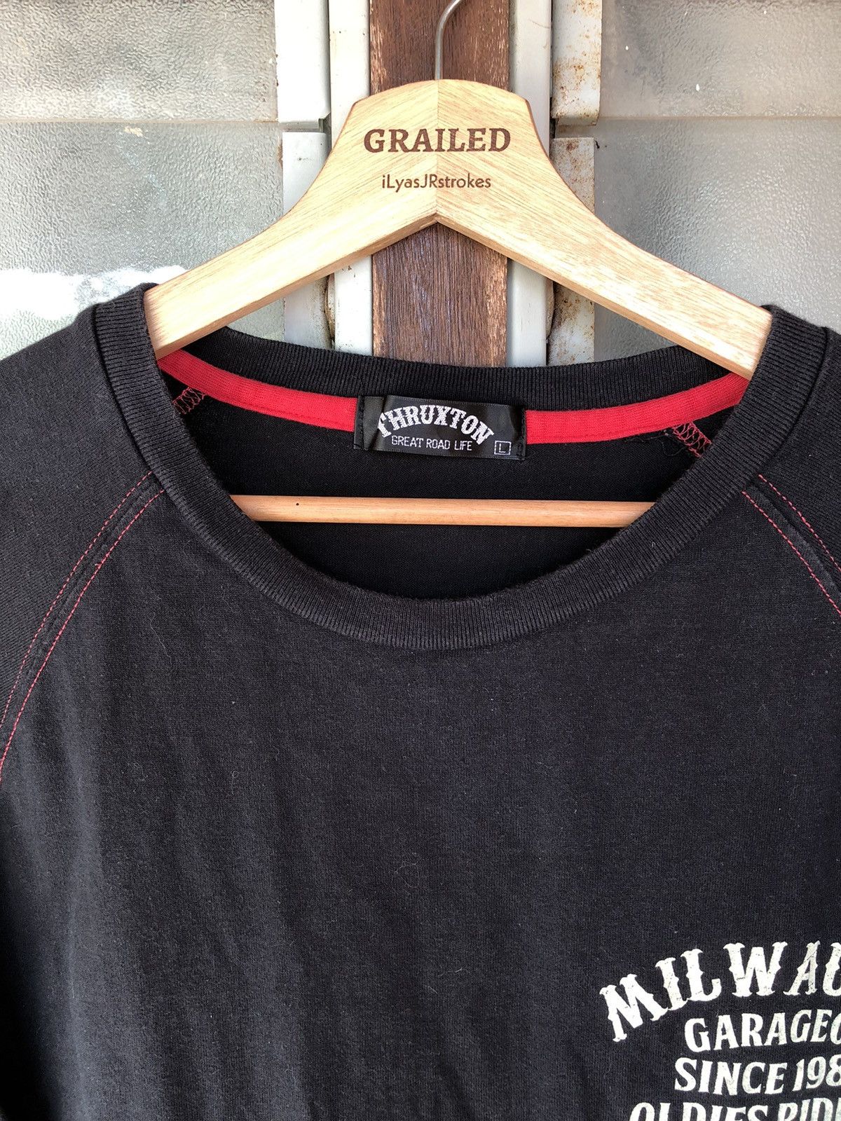 If Six Was Nine Vintage Black Icon Thruxton Milwaukee Skull Punk Shirt Tee Size US L / EU 52-54 / 3 - 14 Thumbnail