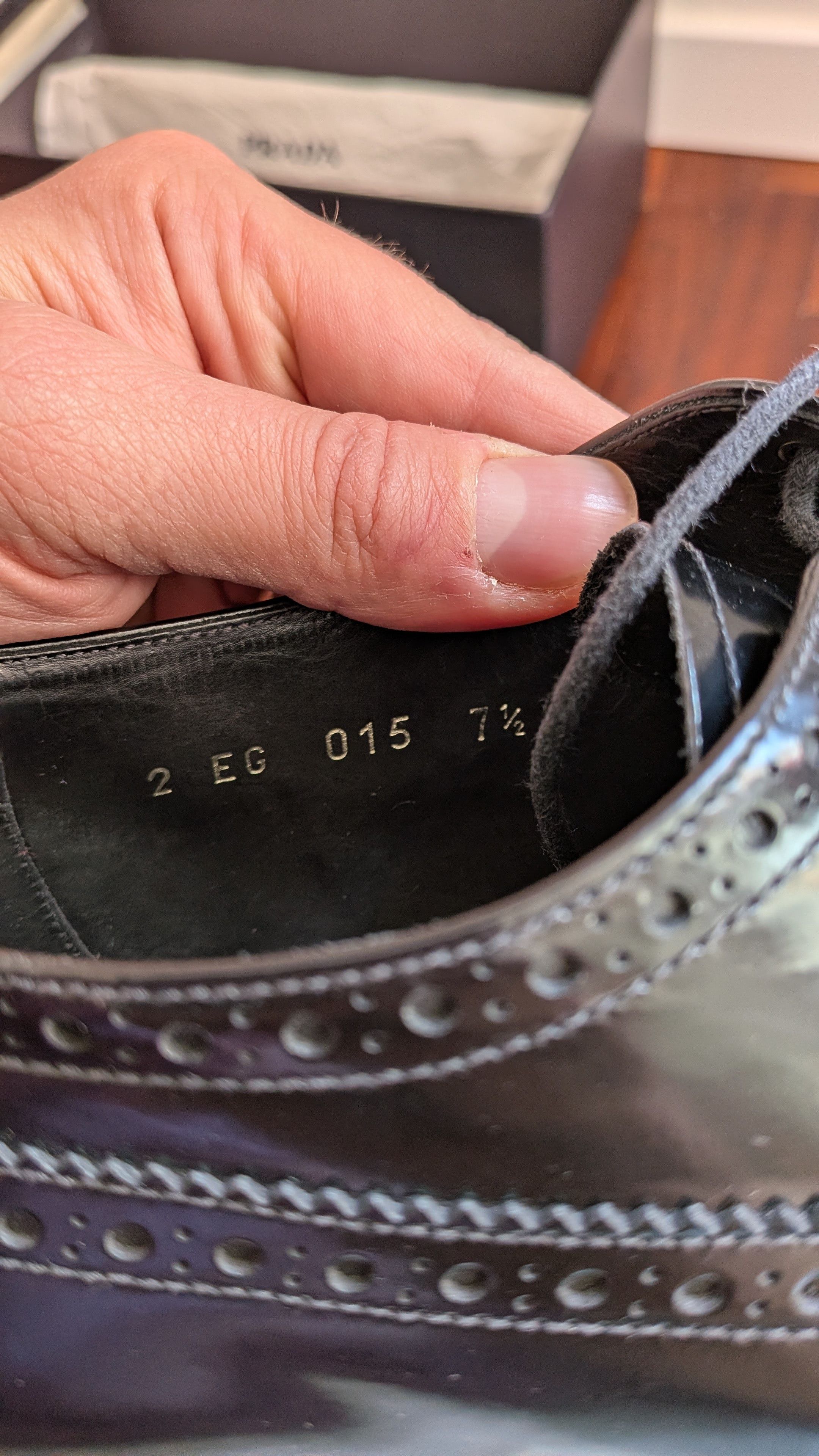 Prada Prada SS11 Platform Brogues Fits 42–42.5 Size 7.5 Size US 9 / EU 42 - 8 Thumbnail