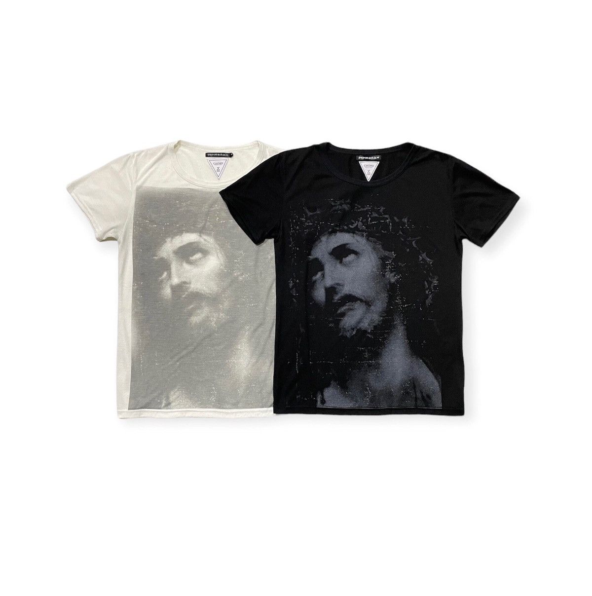 image of Beauty Beast x Chord Number Eight Christ Tees in Black/White, Men's (Size Small)