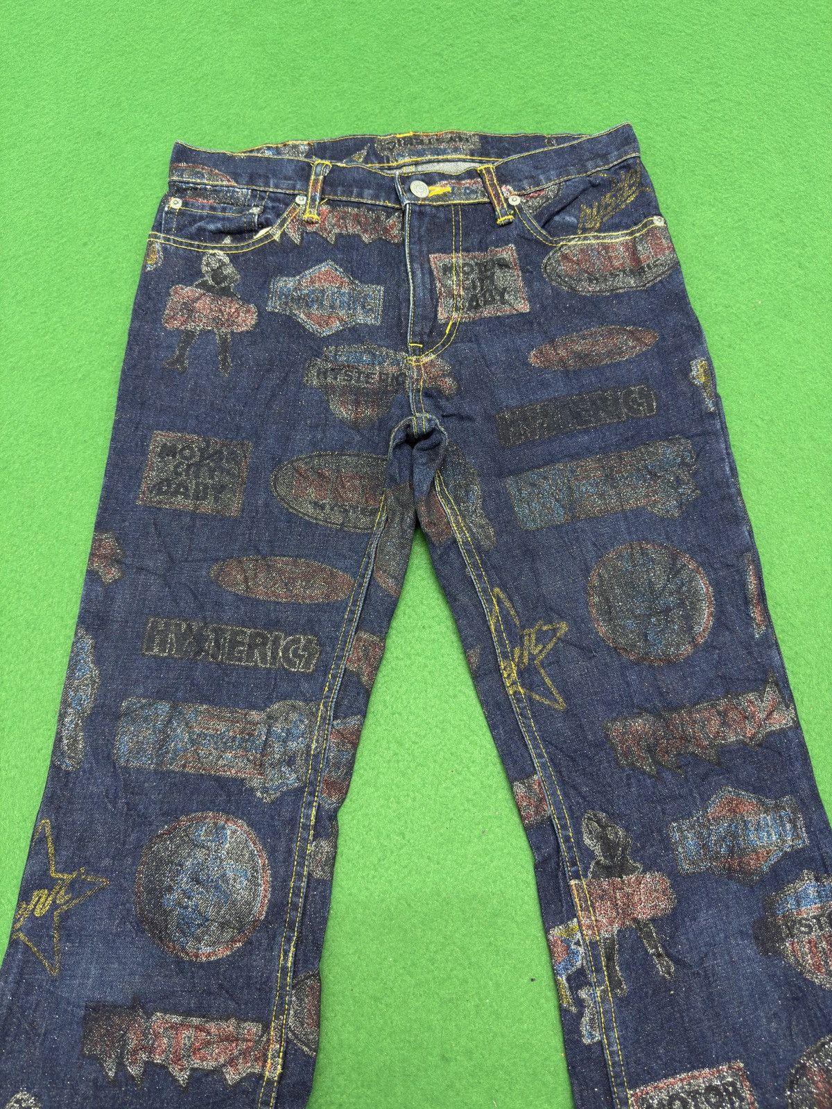 Hysteric Glamour A28 Hysteric Glamour Kinky Full Print Very Nice Size US 30 / EU 46 - 14 Thumbnail
