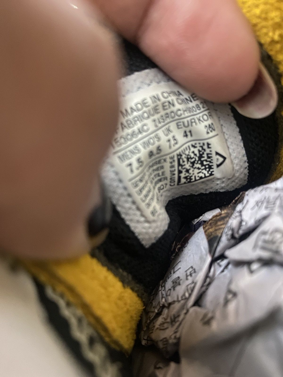 Converse yellow converse one star sneakers Size US 7.5 / EU 40-41 - 5 Thumbnail