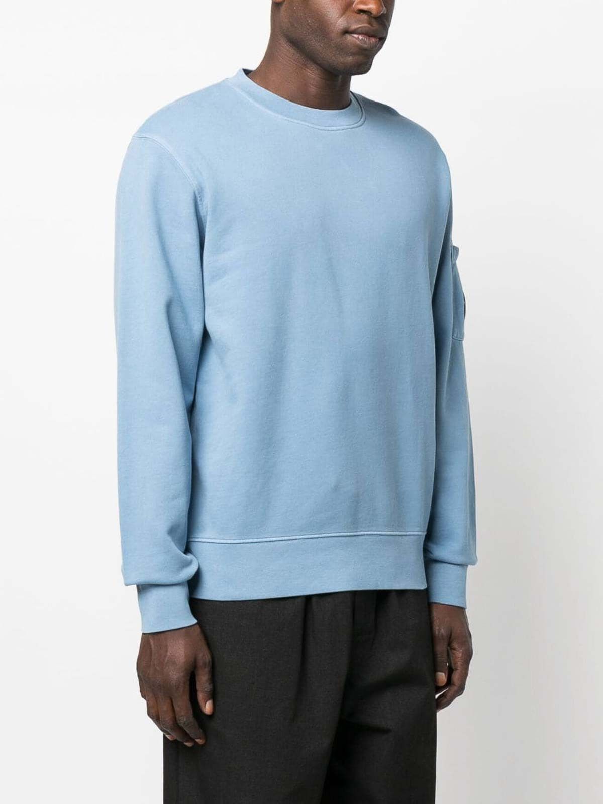 C.P. Company o1y1224 Crewneck Sweater in Light Blue Size US XXL / EU 58 / 5 - 4 Thumbnail