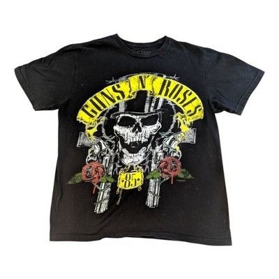 Bravado Guns N' Roses 2023 Band T-Shirt Skull Graphic Black M Metal Size US M / EU 48-50 / 2 - 1 Thumbnail