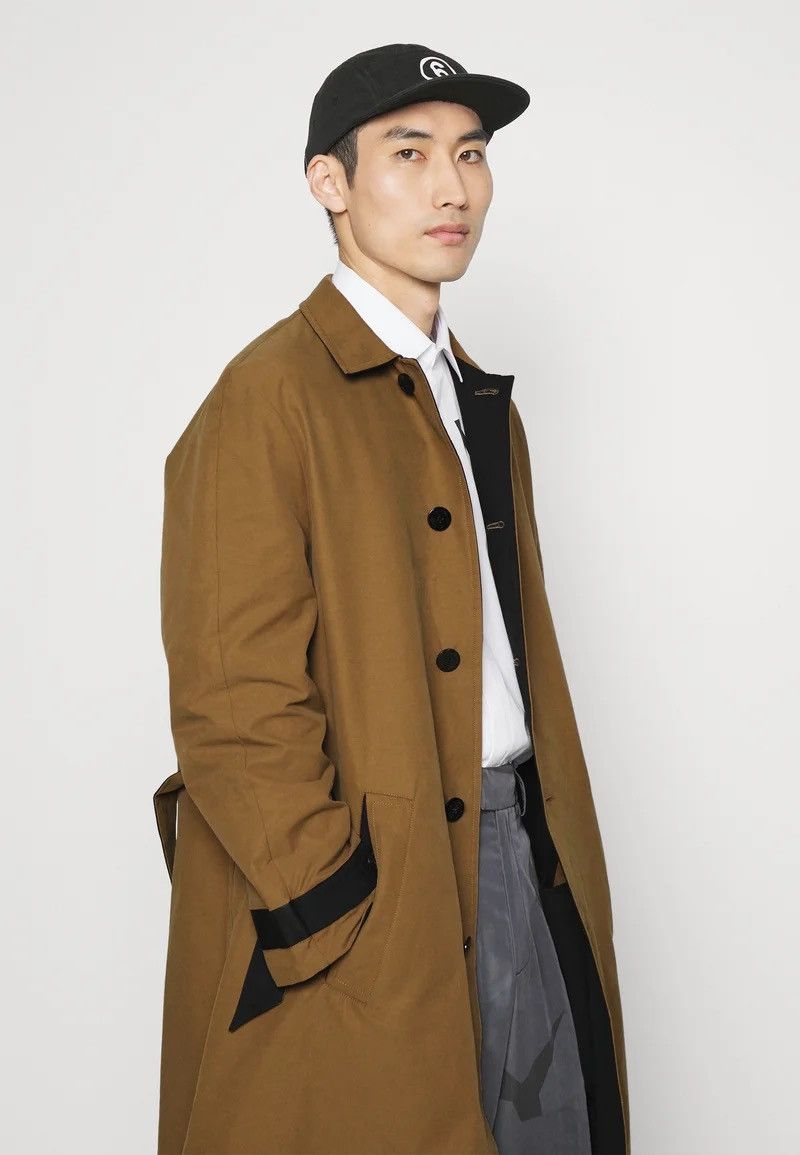 DS! AW23 Neil Barrett Minimalist Reversible Trench Coat