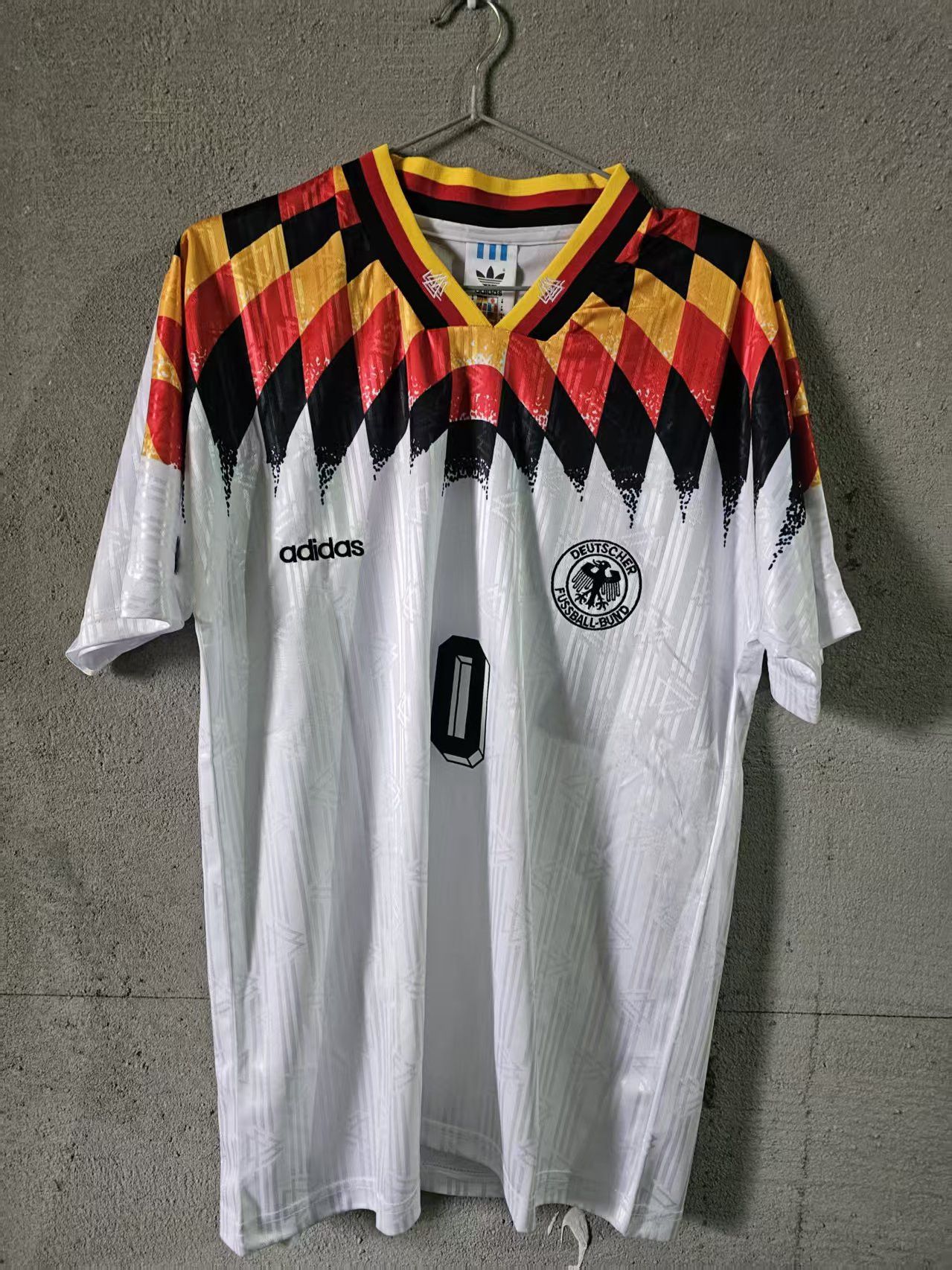 Other 1994 Germany #10 Lothar Matthäus Jersey Home Size US XL / EU 56 / 4 - 1 Thumbnail