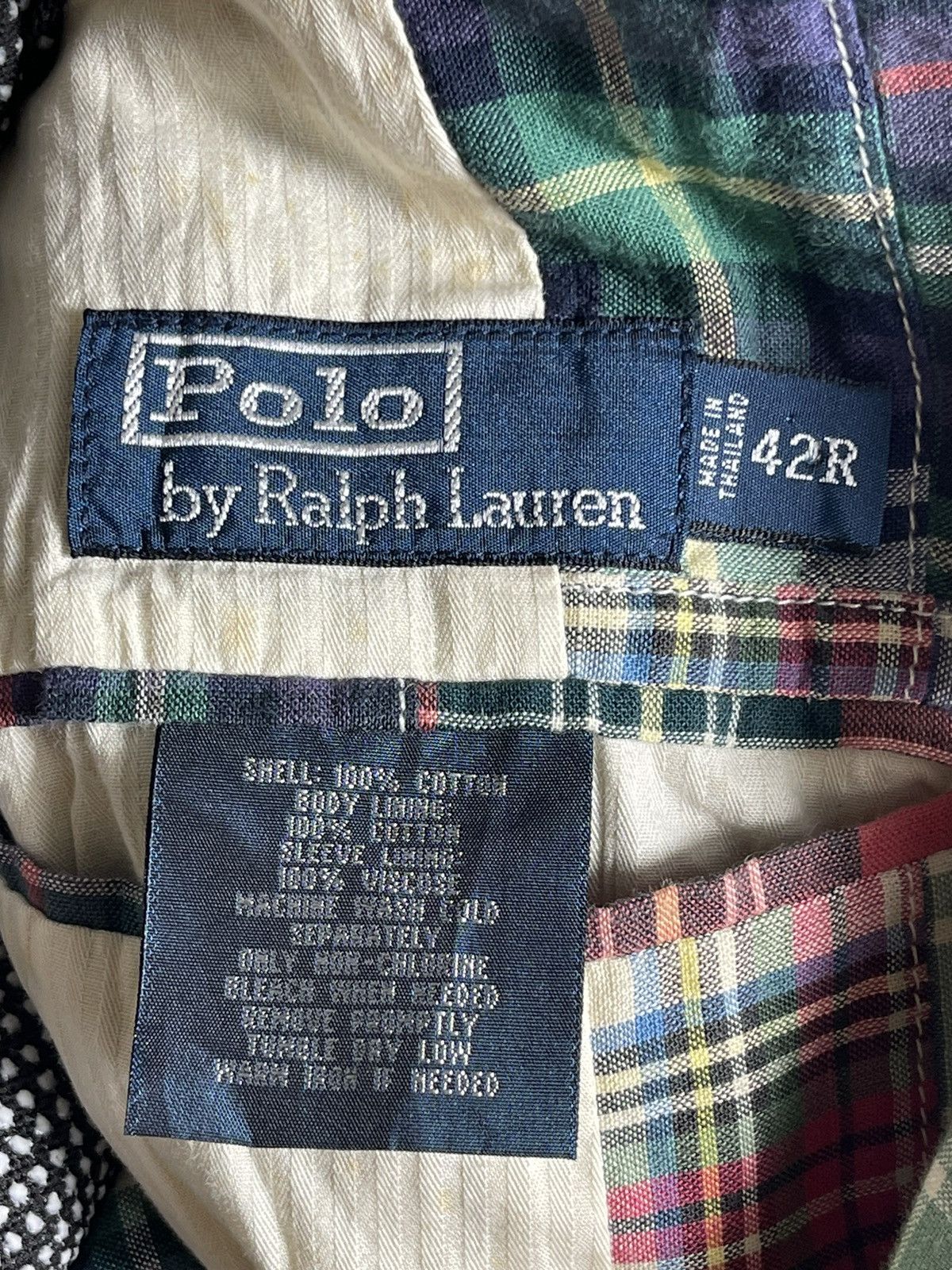 Polo Ralph Lauren × RRL Ralph Lauren × Vintage Vintage Polo Ralph Laurent patchwork coat Size US M / EU 48-50 / 2 - 9 Thumbnail