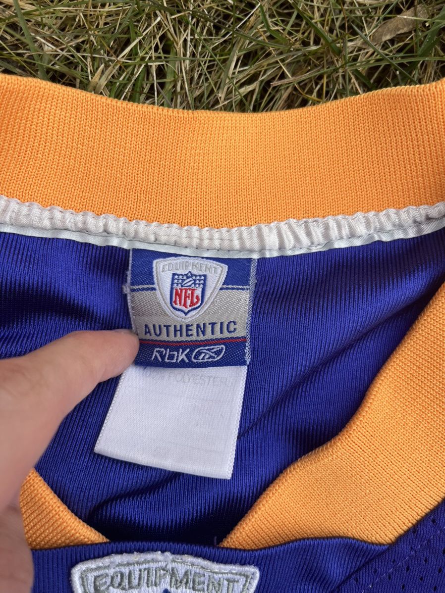 Reebok Vintage Minnesota Vikings Adrian Peterson Jersey Y2K🌴 Size US XL / EU 56 / 4 - 3 Thumbnail