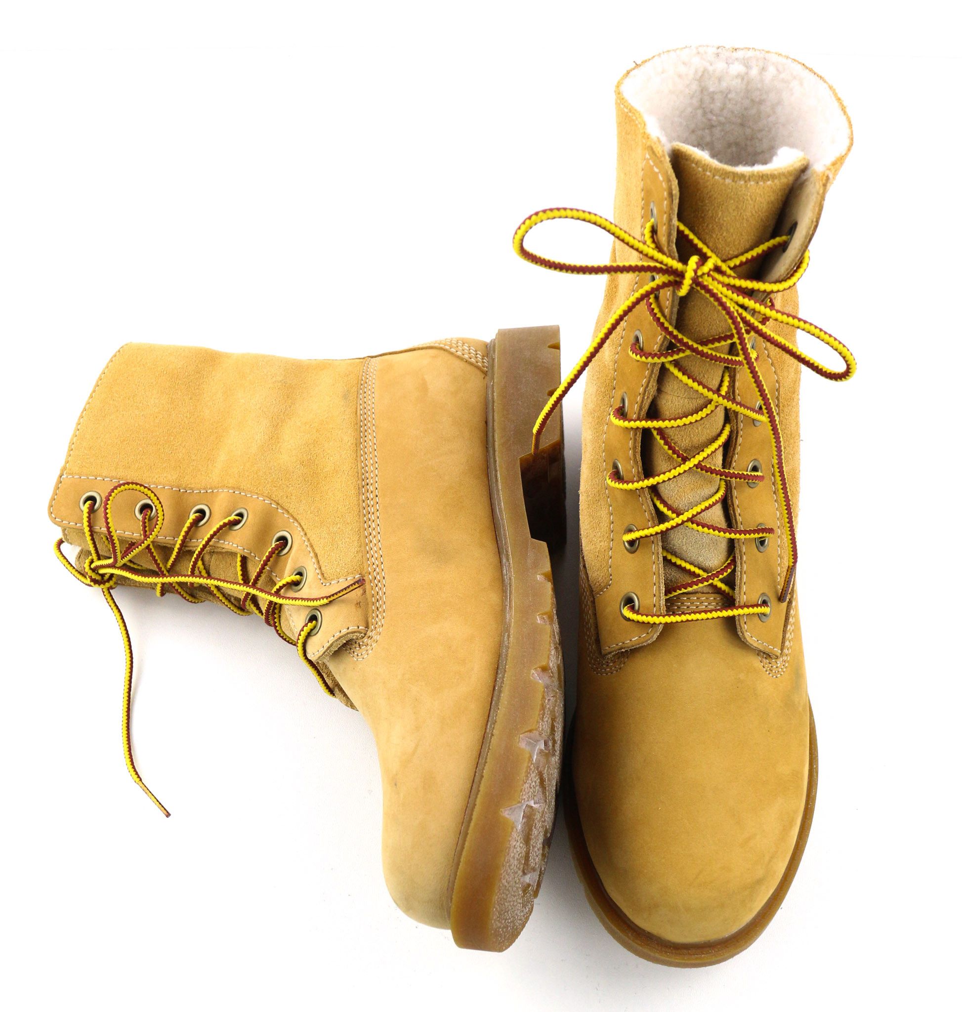 Timberland A1KGC-A4125 EU37/37.5 Brown Leather Lace Shoes 80828 Size US 6 / IT 36 - 4 Thumbnail