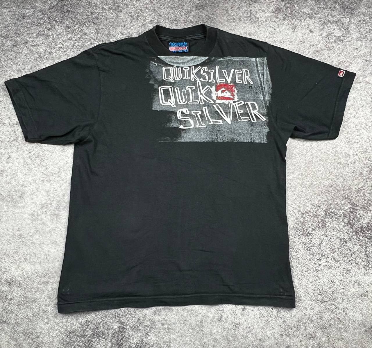 Quicksilver Quiksilver Vintage 90S Surf Logo Big Graphic T-Shirt Size US S / EU 44-46 / 1 - 1 Thumbnail