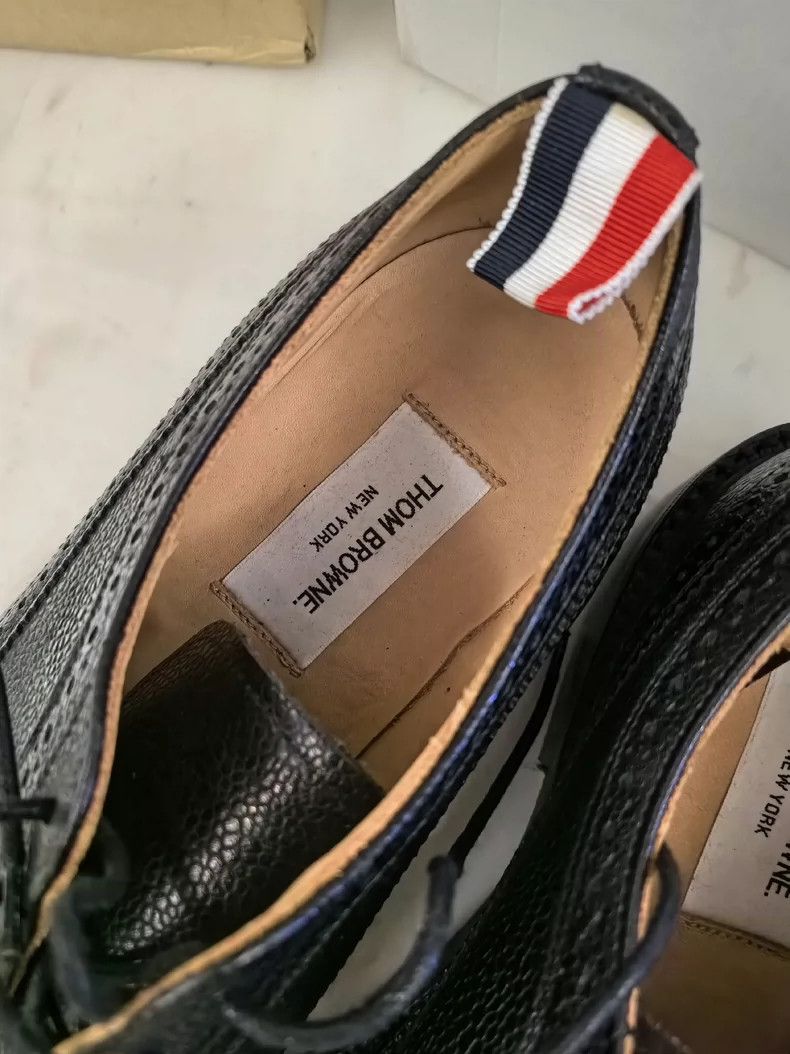 Thom Browne Thom Browne Brown leather shoes Size US 8 / EU 41 - 5 Thumbnail