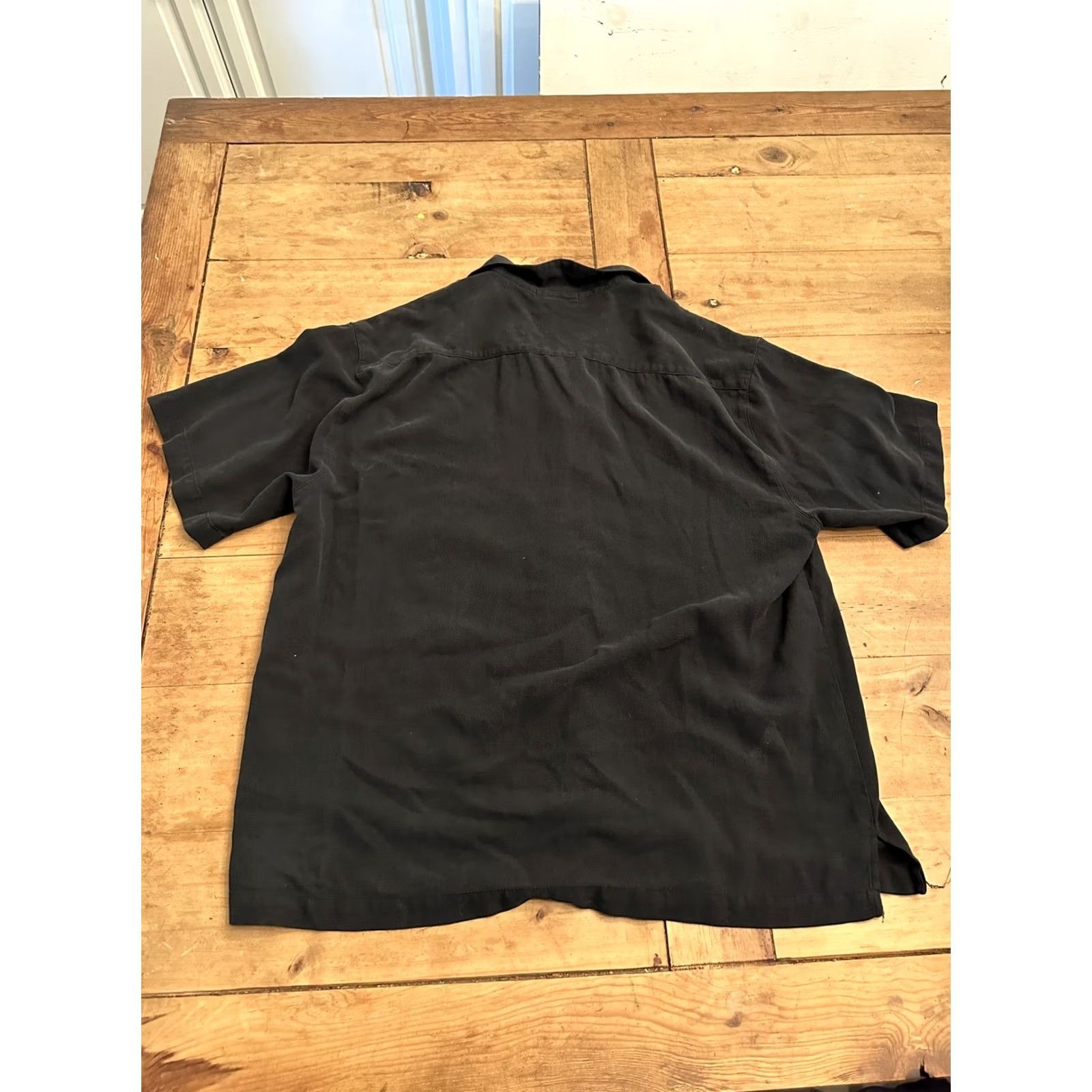 Port Authority SYC Yacht Club Button Up Black T-Shirt Large Parrot Boating Yachting Mens L Port Authority Button-Up Short Sleeve Black Yacht Club Shirt Size US L / EU 52-54 / 3 - 4 Thumbnail