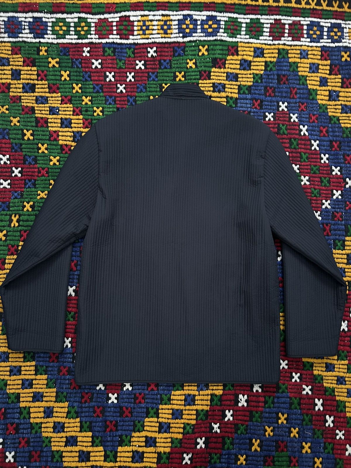 MAN-TLE R17 Outer-4 Black Nubi overshirt Size US S / EU 44-46 / 1 - 3 Thumbnail