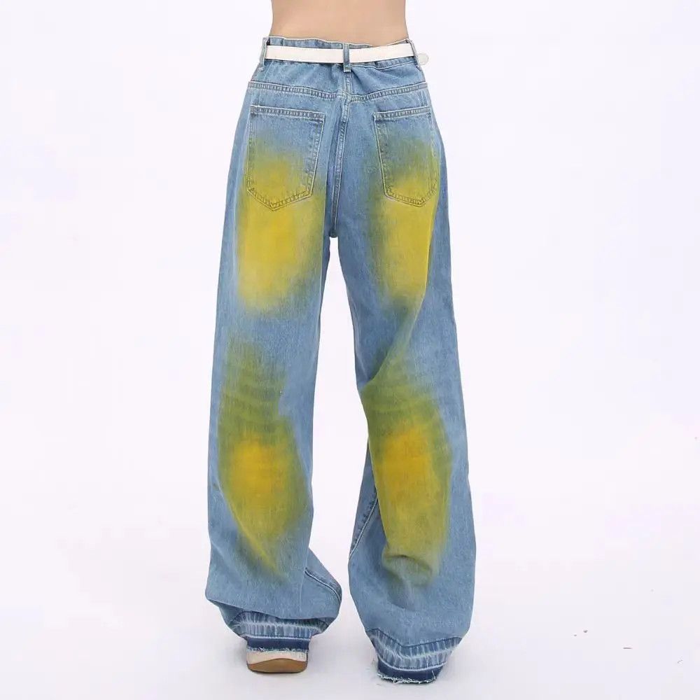 Designer × Japanese Brand Vintage Streetwear Harajuku Loose Casual Pants Size US 33 - 4 Thumbnail