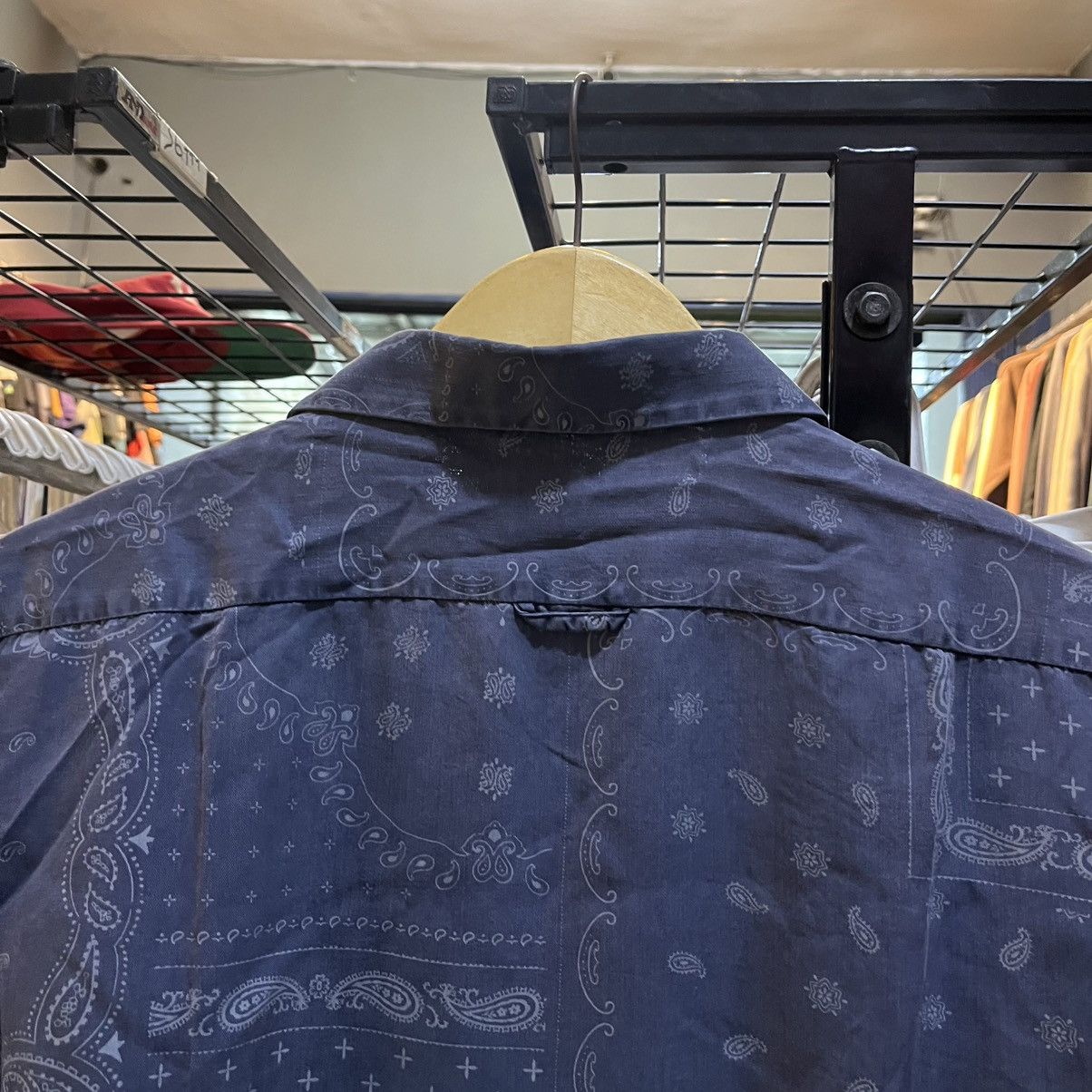 Kapital Vintage Browny Double Pocket Patchwork Bandana Open Collar Size US M / EU 48-50 / 2 - 8 Thumbnail