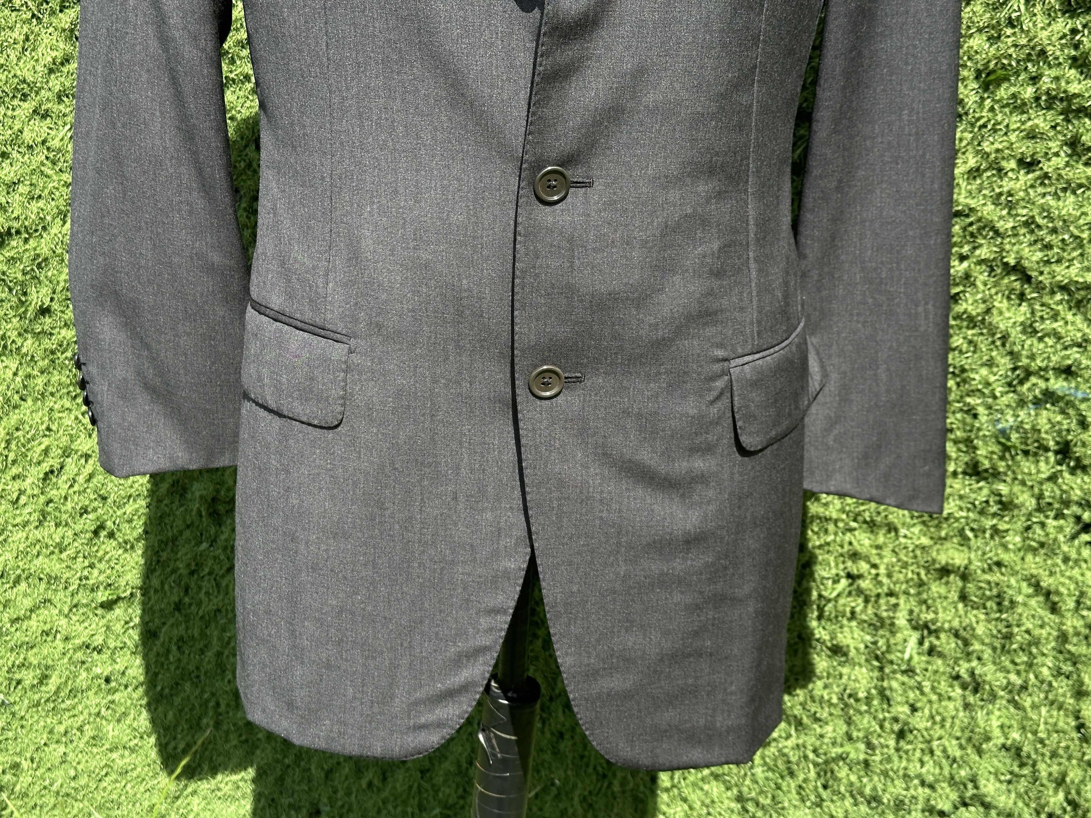 Burberry Burberry London Super 100s Wool Herringbone Blazer 48 IT Size 48R - 10 Thumbnail