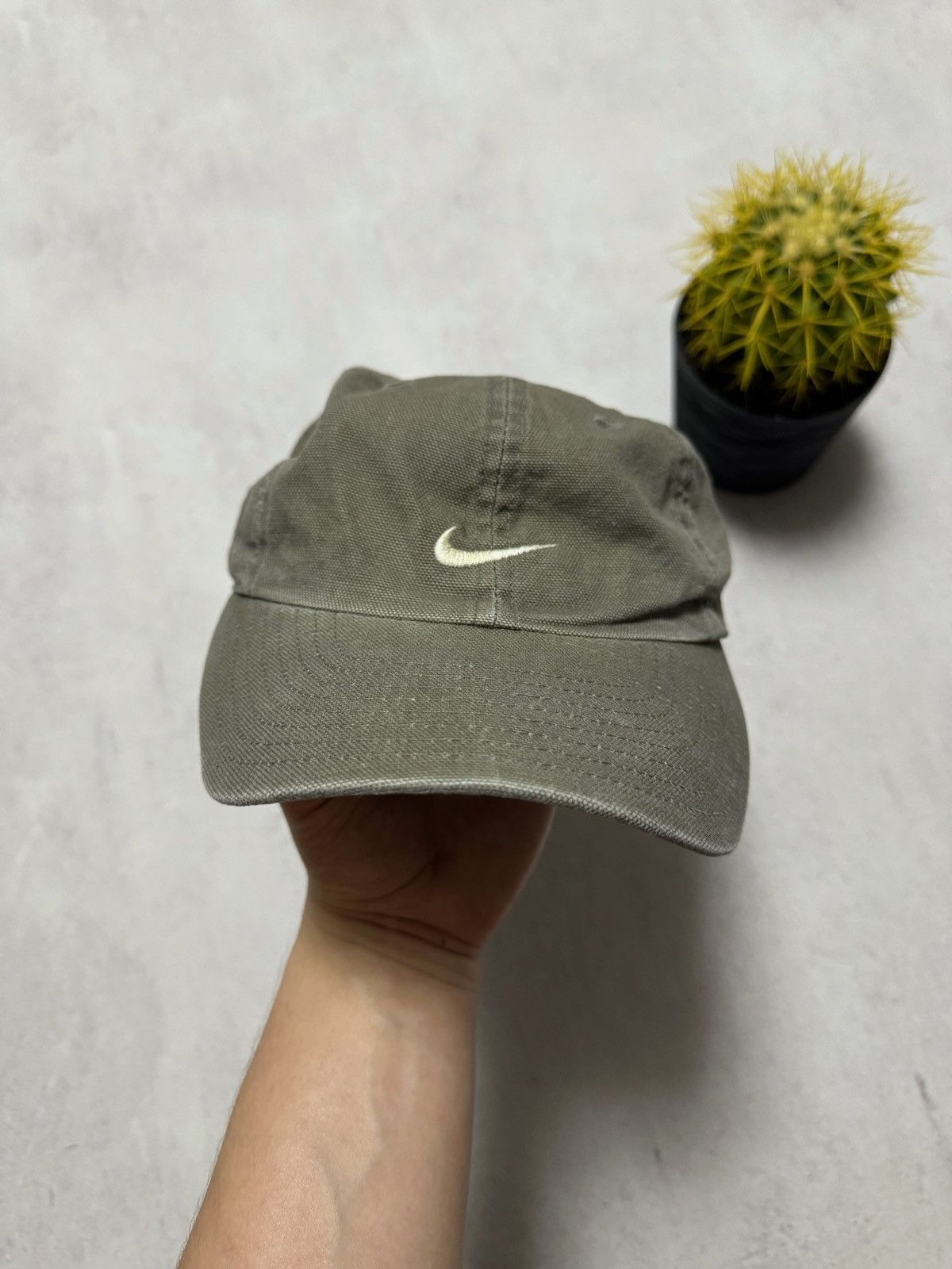Nike × Vintage Vintage Nike Cap Swoosh Y2K 90s Size ONE SIZE - 3 Thumbnail