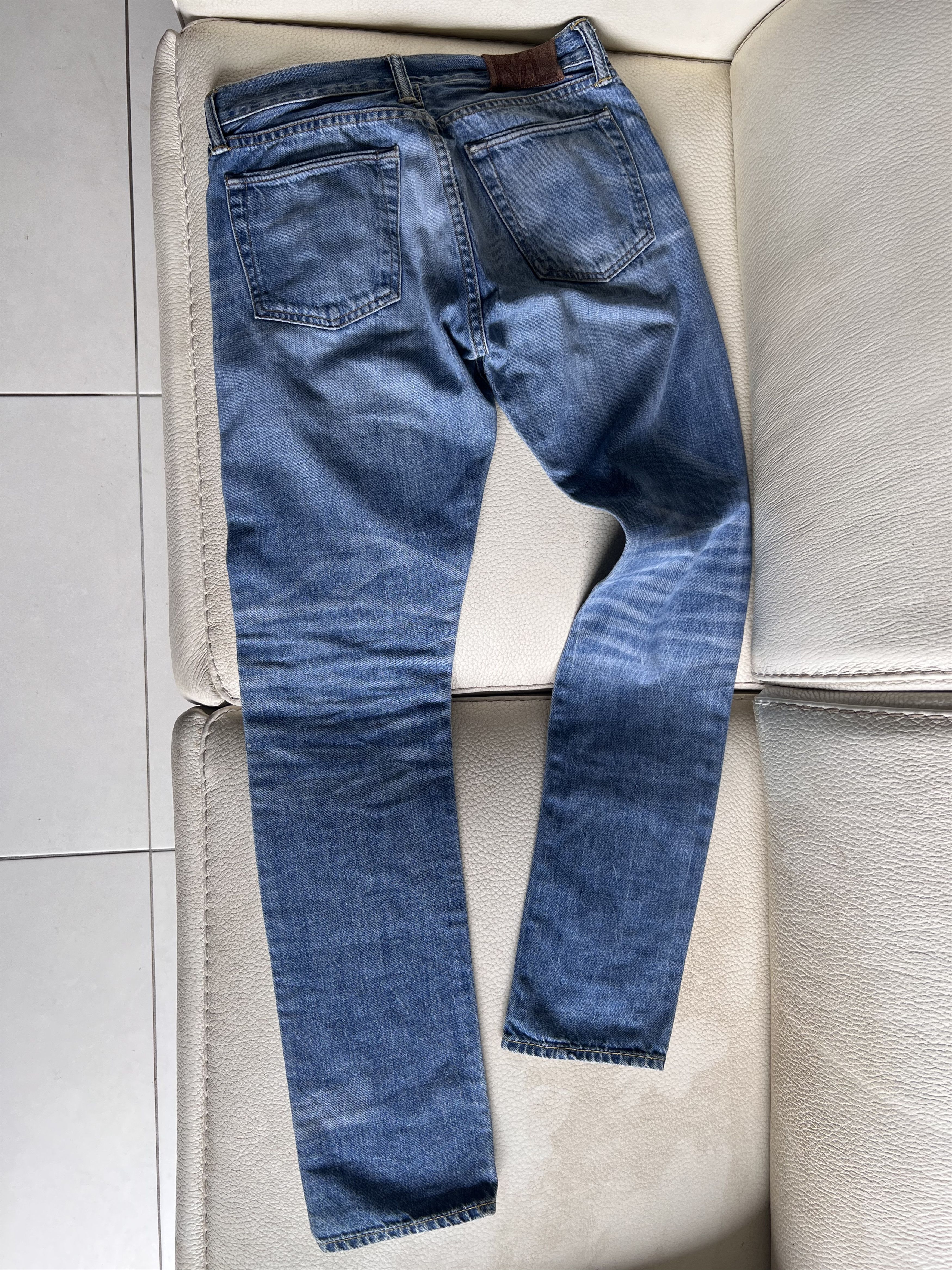 RRL Ralph Lauren Ralph Lauren RRL Paint Denim Size US 29 - 10 Thumbnail