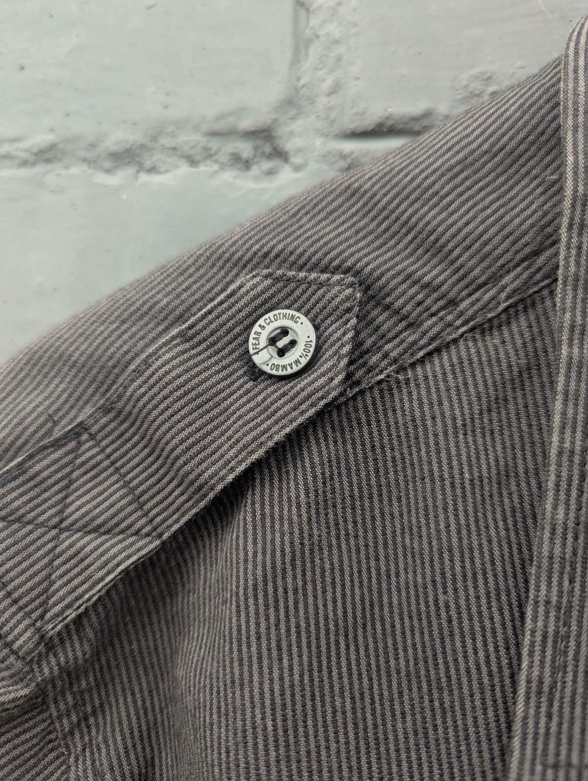 Mambo Mambo Corduroy Military Style Baggy Overshirt Embroidered Size US L / EU 52-54 / 3 - 4 Thumbnail