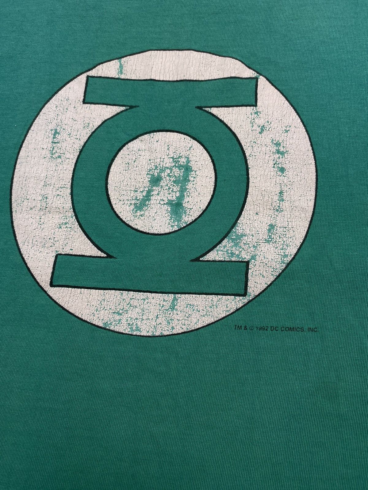 DC Comics × Vintage 1992 The Green Lantern Tshirt vintage 1990's DC Comics Size US XL / EU 56 / 4 - 2 Thumbnail