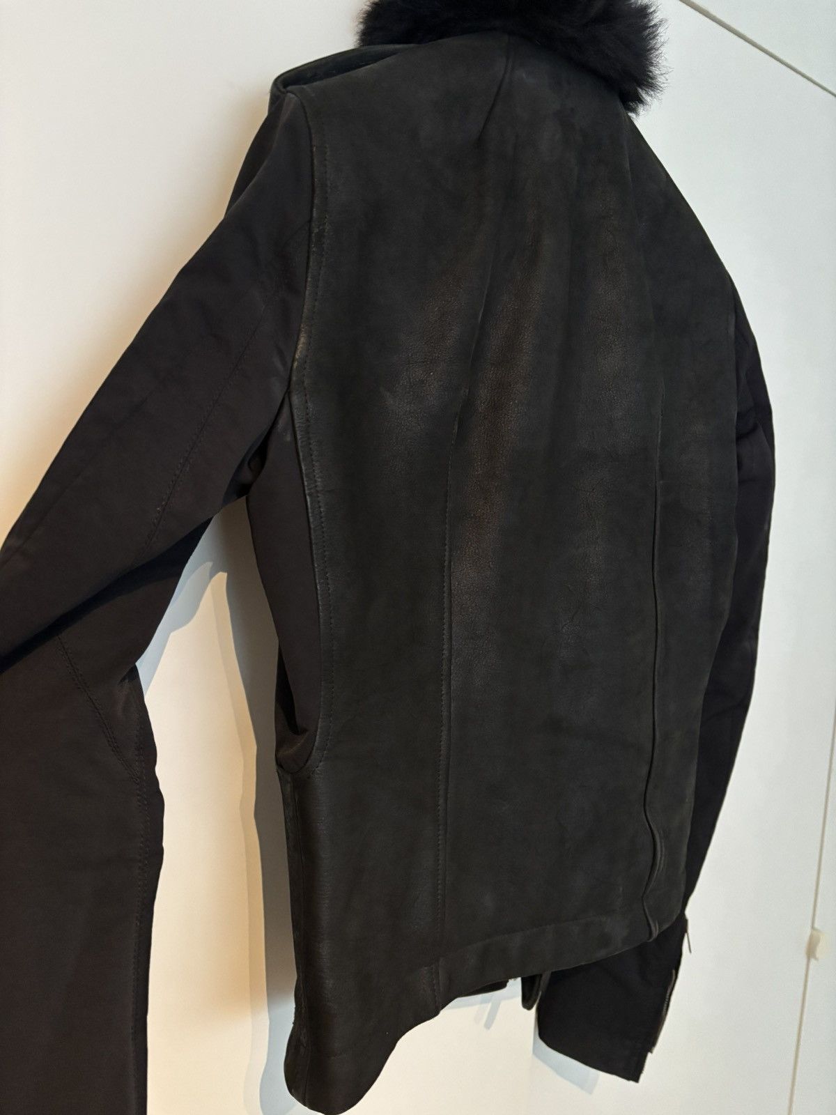 Rick Owens Rick Owens FW 13 PLINTH Stooges with fur collar Size US S / EU 44-46 / 1 - 7 Thumbnail