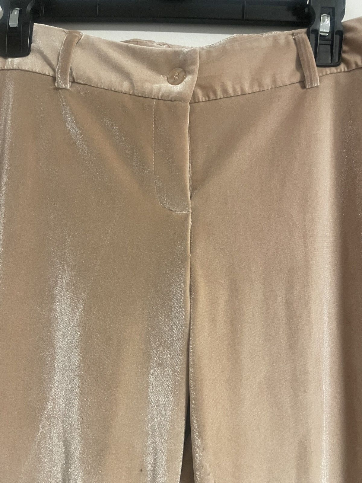 Other Velvet Pink Flared Pants Size 27" / US 4 / IT 40 - 2 Thumbnail