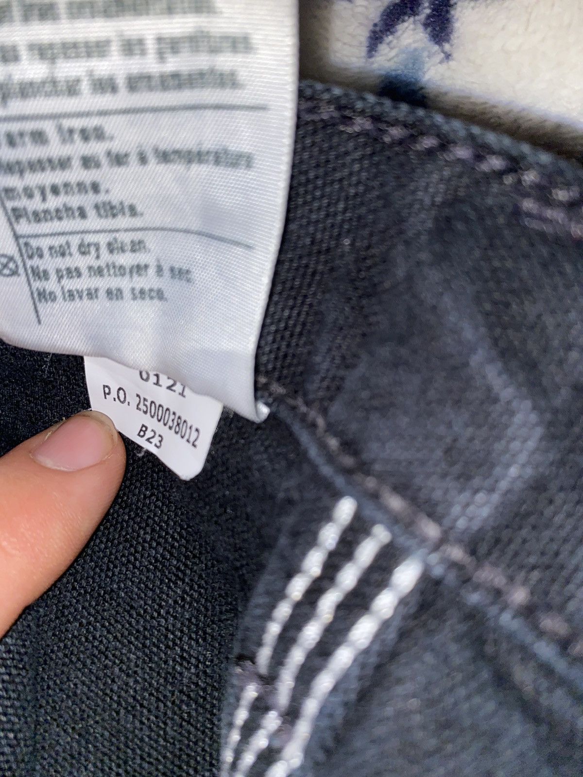 Carhartt × Nike × Vintage 40/30 Black Carhartt jeans Size US 40 / EU 56 - 7 Thumbnail