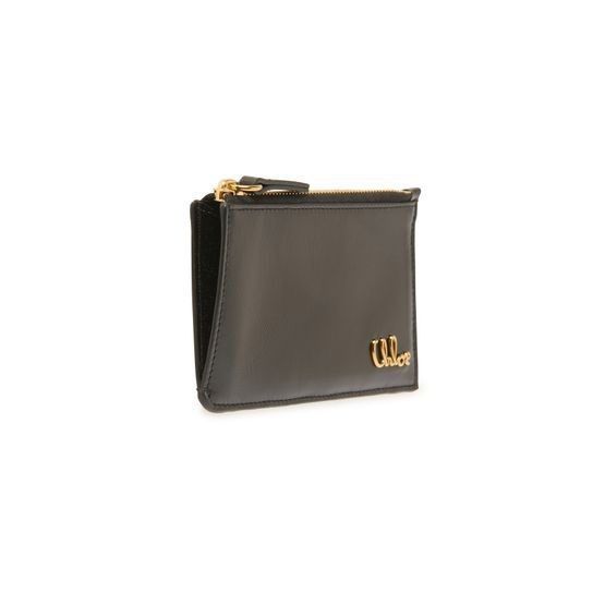 Chloe Chloe Iconic Black Shiny Leather Wallet New & Authentic Size ONE SIZE - 2 Thumbnail