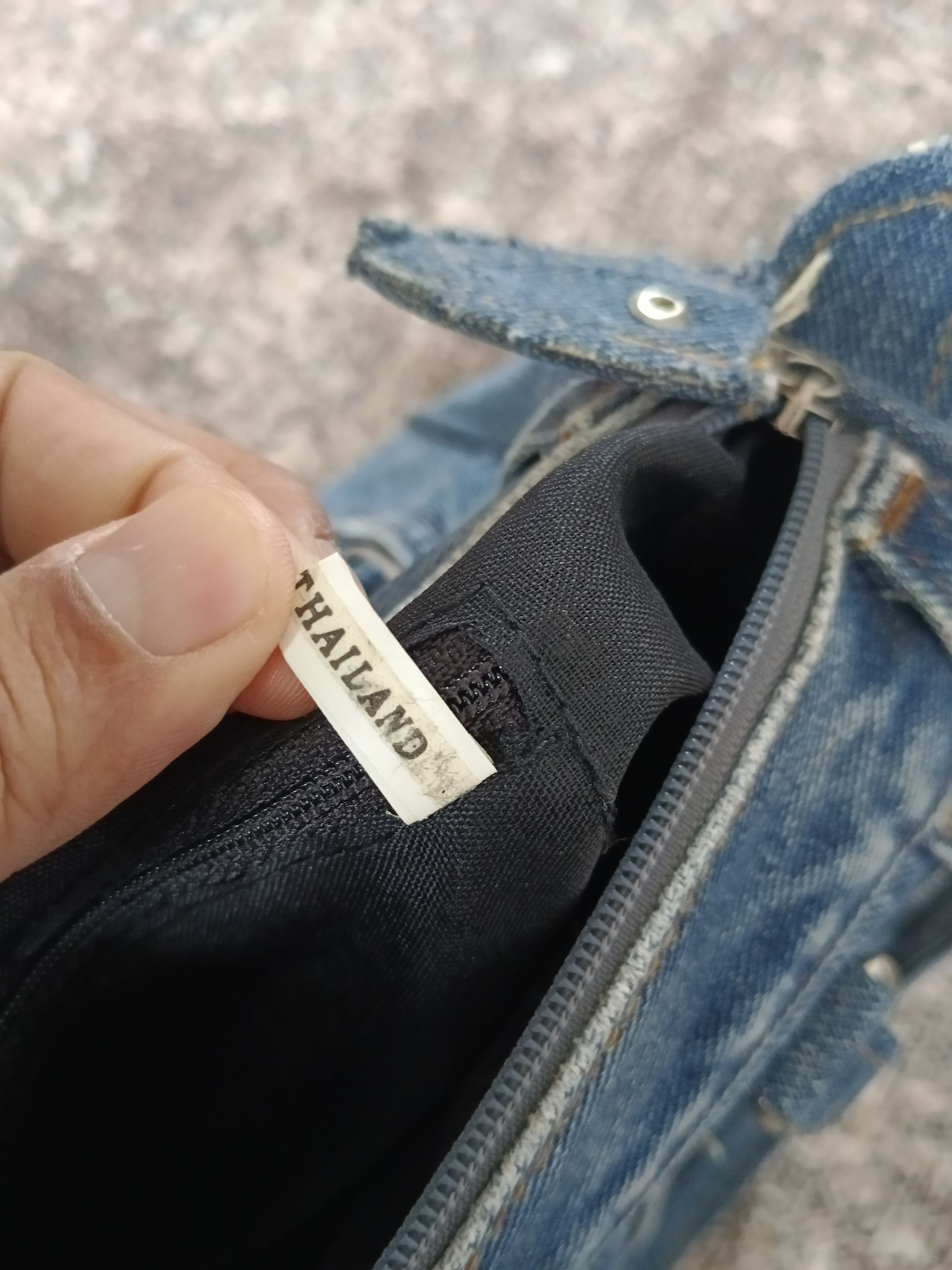Lee VINTAGE LEE DENIM HANDMADE HANDBAG Size ONE SIZE - 10 Thumbnail