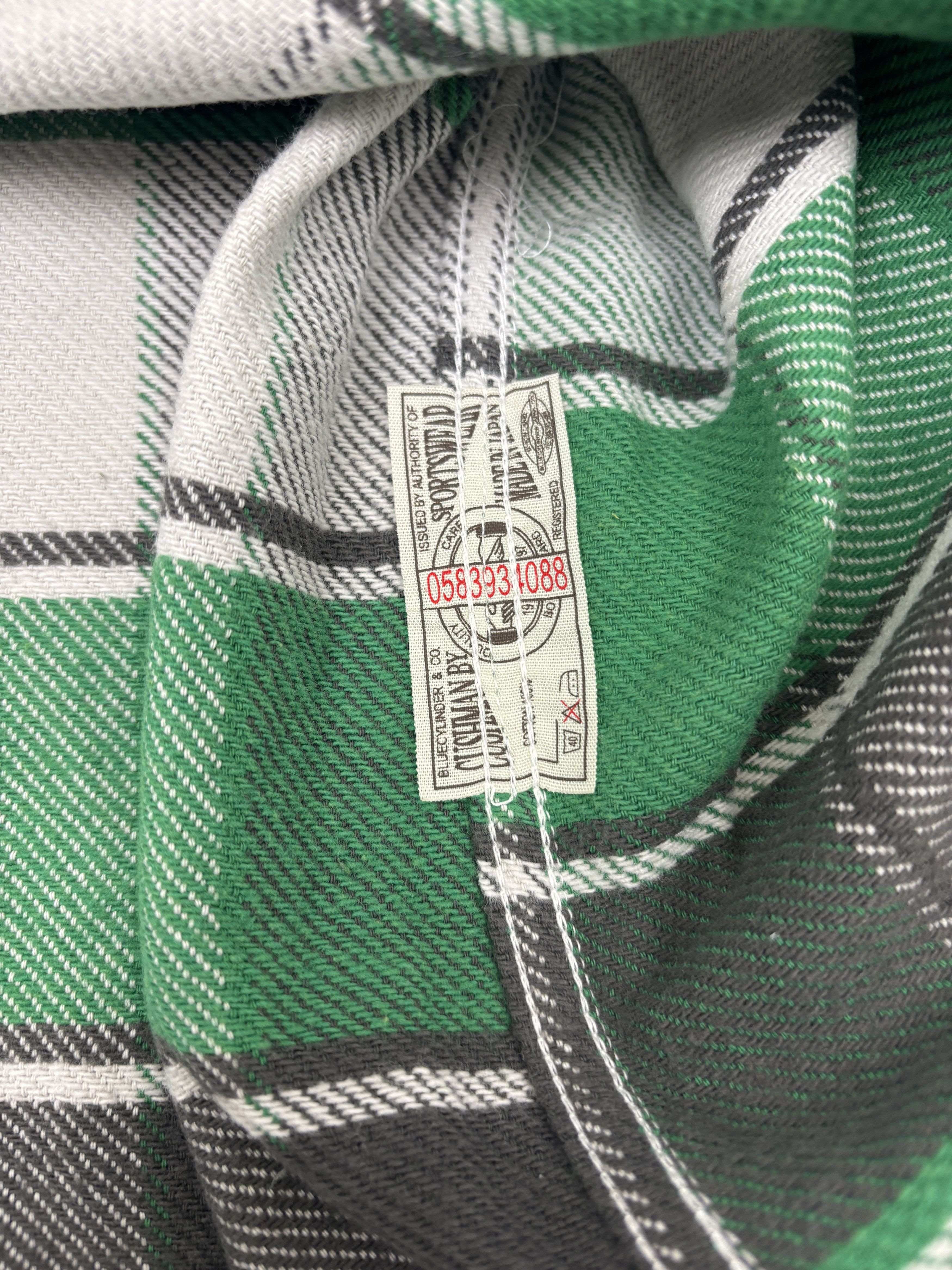 Cushman Cushman Vintage Check Work Shirt Size US XL / EU 56 / 4 - 4 Thumbnail