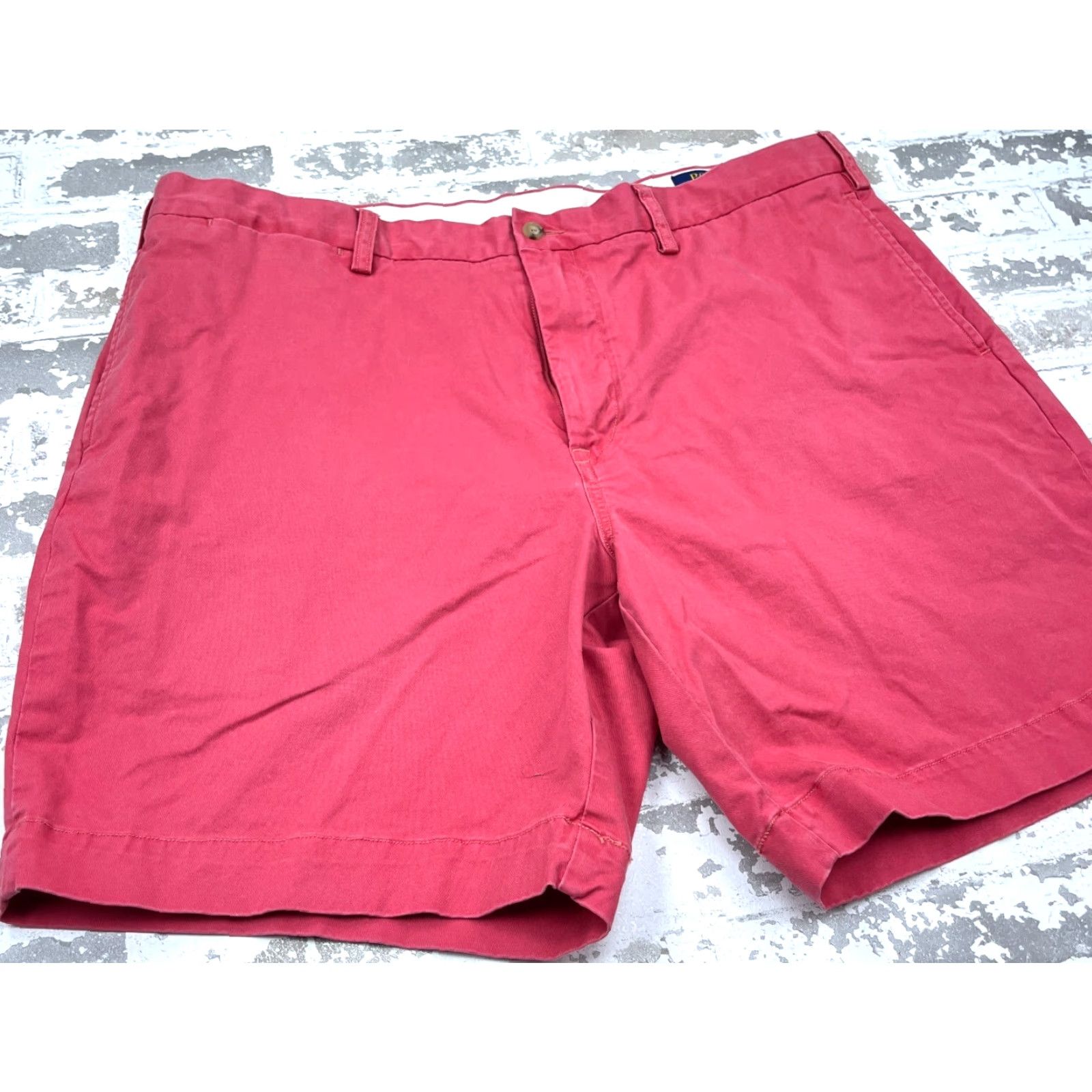 Polo Ralph Lauren Polo Ralph Lauren Chino Shorts Men 40 Pink Classic Fit Twill Casual Adult” Size US L / EU 52-54 / 3 - 6 Thumbnail