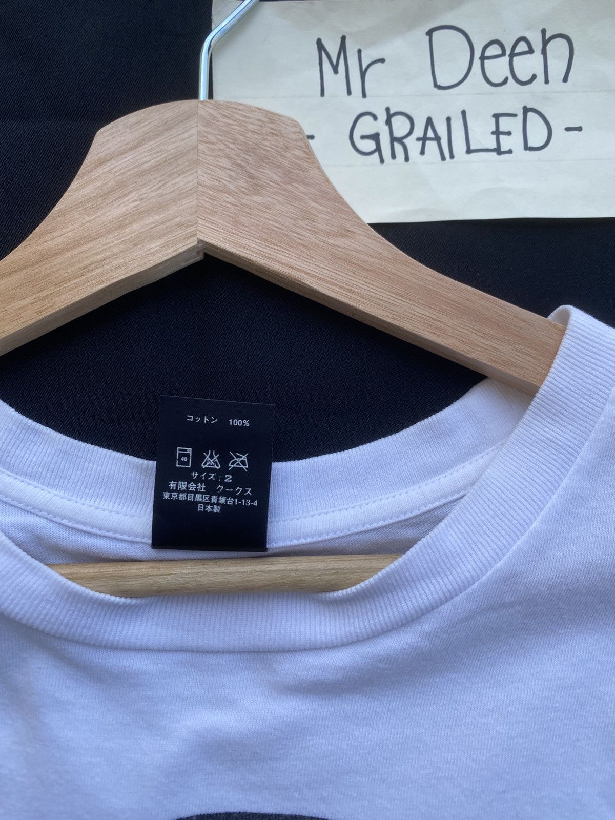 Number (N)ine Rare Number Nine Foreign Man Tshirt Size US M / EU 48-50 / 2 - 15 Thumbnail