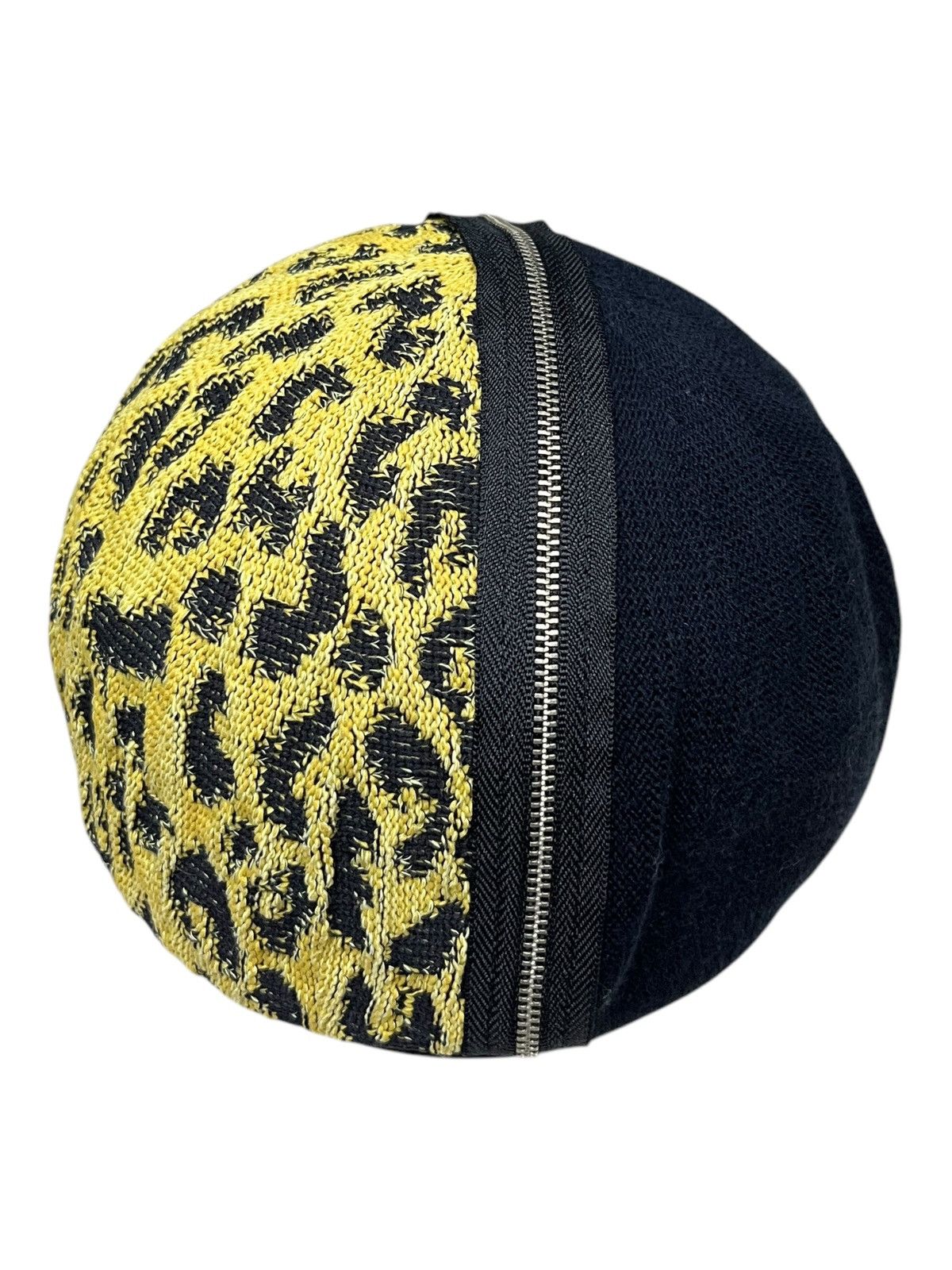 CA4LA Vintage Designer CA4LA Luxury Leopard Design Hybrid Beret💥 Size ONE SIZE - 4 Thumbnail