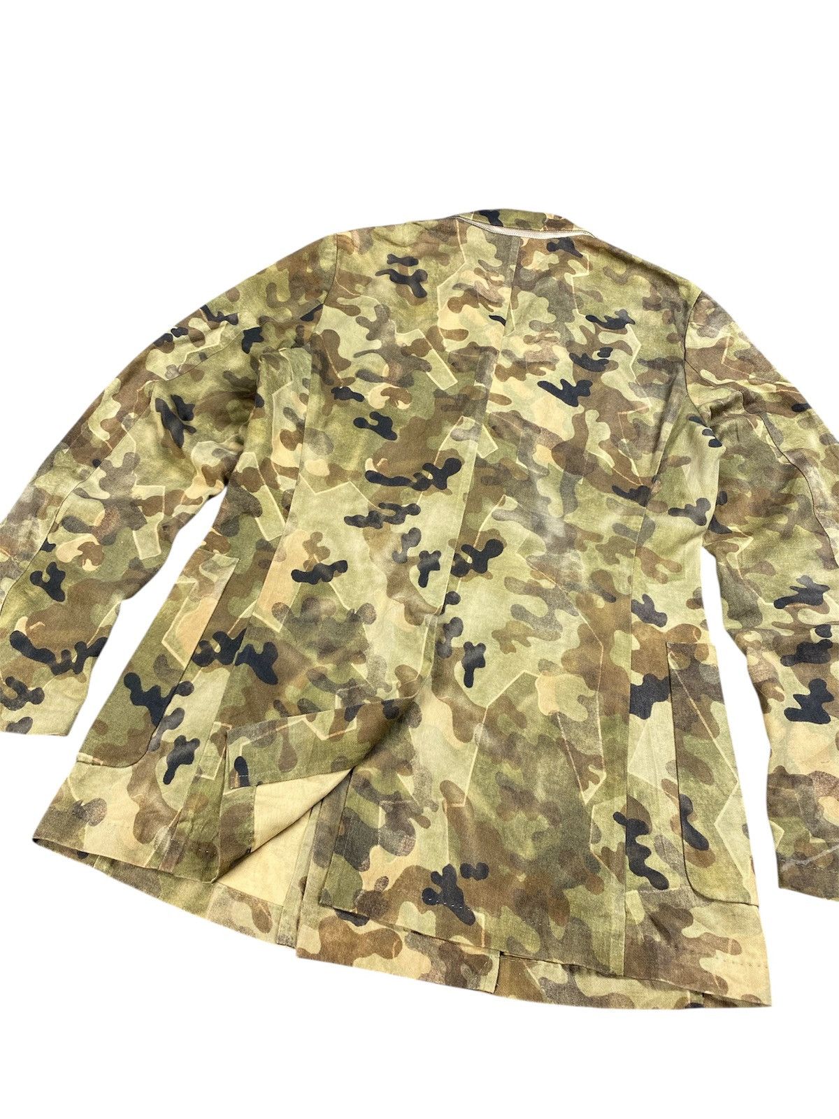 Dries Van Noten SS13 Dries Van Noten Camoaflage Blazer Size US M / EU 48-50 / 2 - 15 Thumbnail