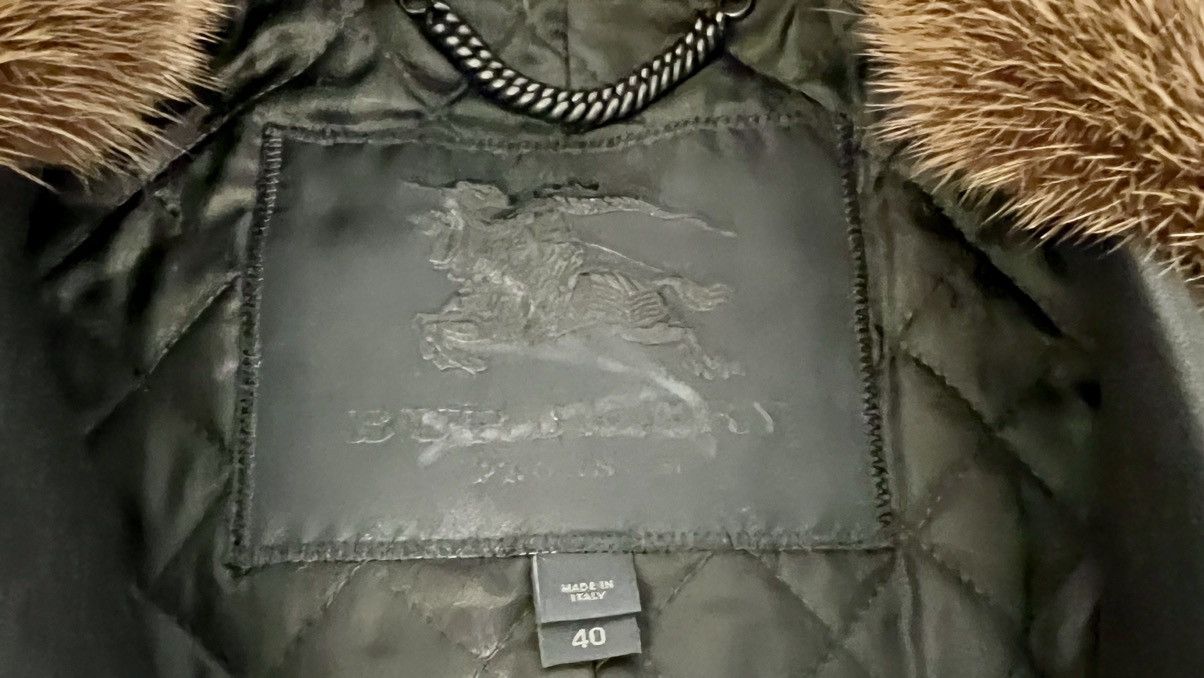 Burberry Prorsum 100% Authentic Burberry Prorsum Mink & Lambskin Biker Jacket Size S / US 4 / IT 40 - 7 Thumbnail