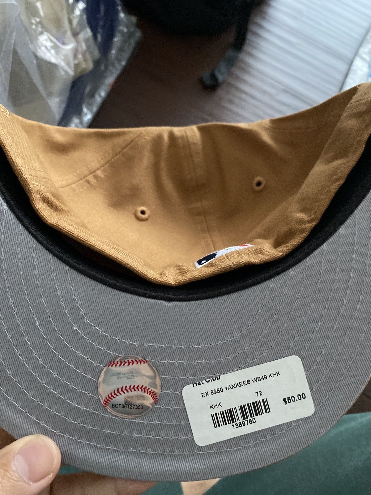 Hat Club × New Era Hat Club Yankees New Era Brown 7 1/4 Fitted - BRAND NEW Size ONE SIZE - 3 Thumbnail
