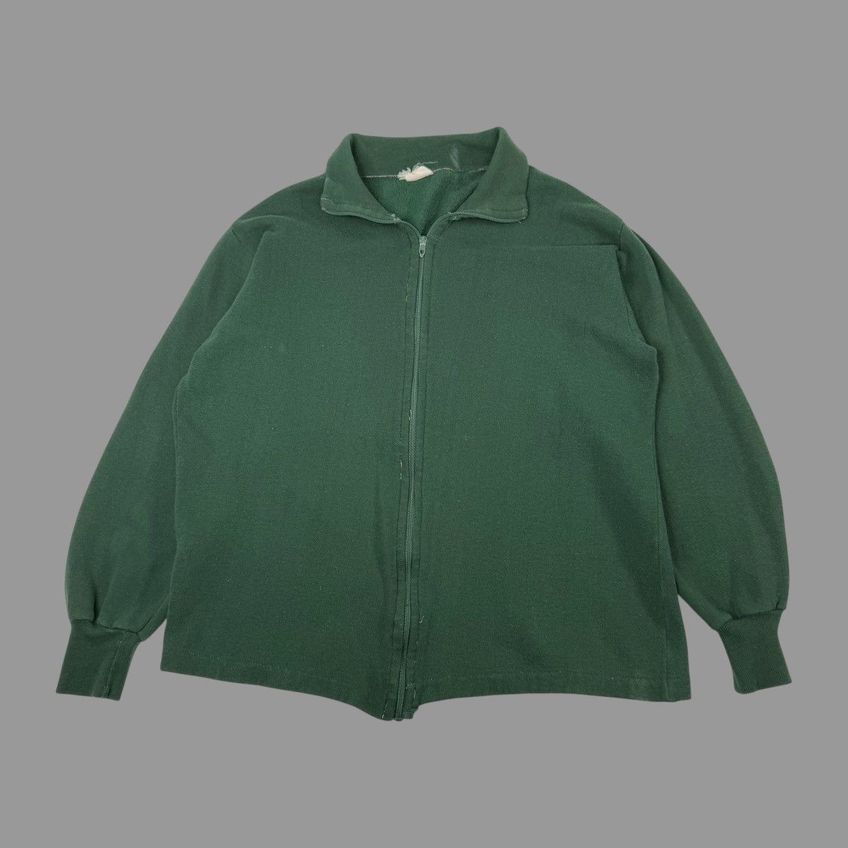 Vintage Vintage 1960s zip up sweatshirt Size US M / EU 48-50 / 2 - 1 Thumbnail