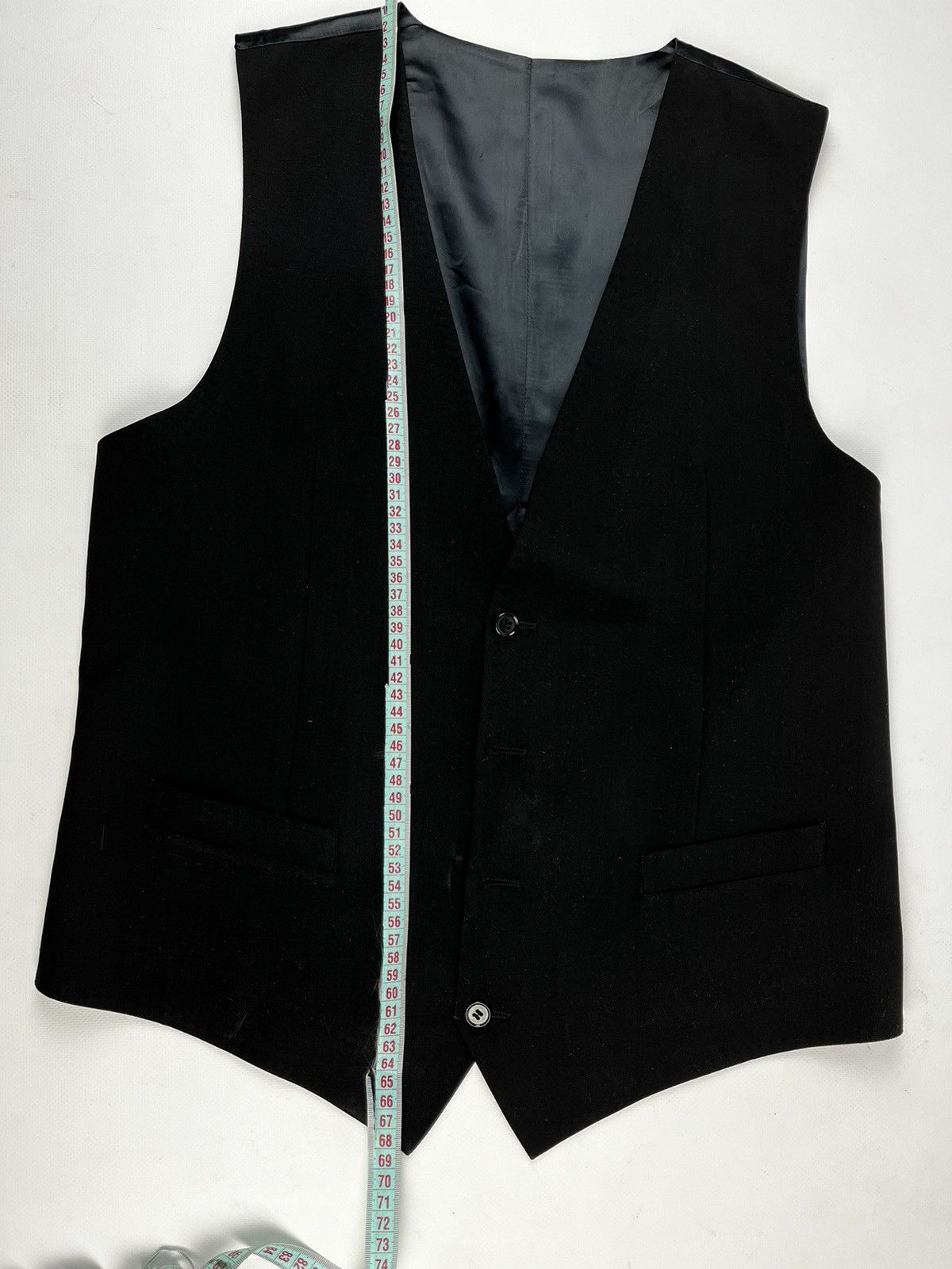 Dolce & Gabbana Dolce & Gabbana D&G black waistcoat formal gillet vest Size 50L - 9 Thumbnail