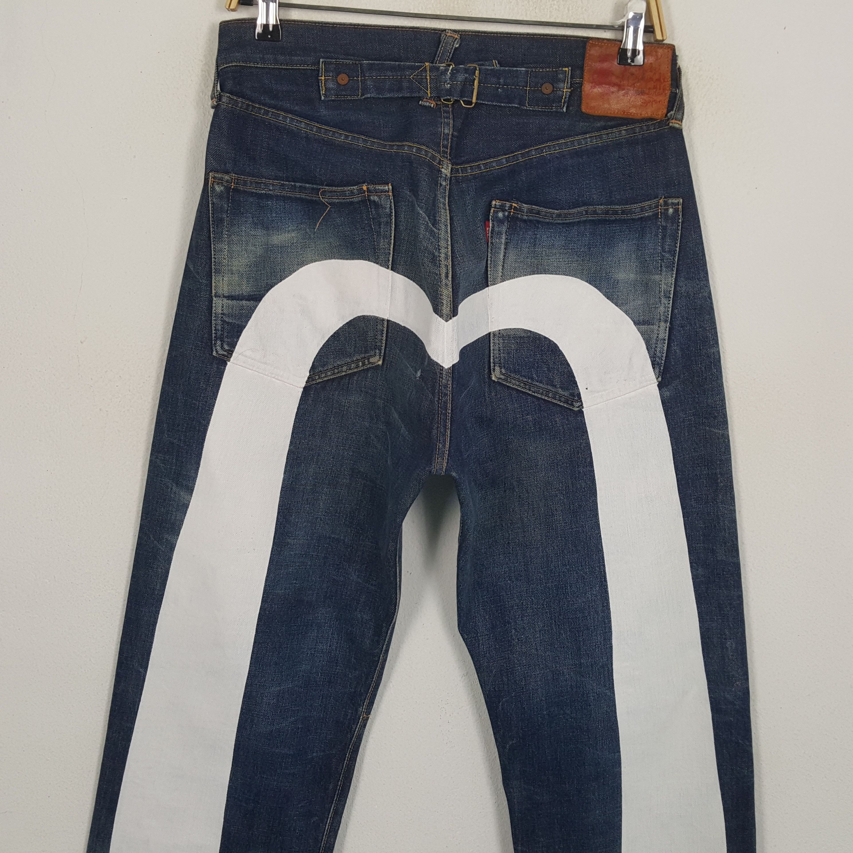 Evisu Vintage EVIS Japanese Brand Daicock Custom Style Jeans Size US 30 / EU 46 - 2 Thumbnail