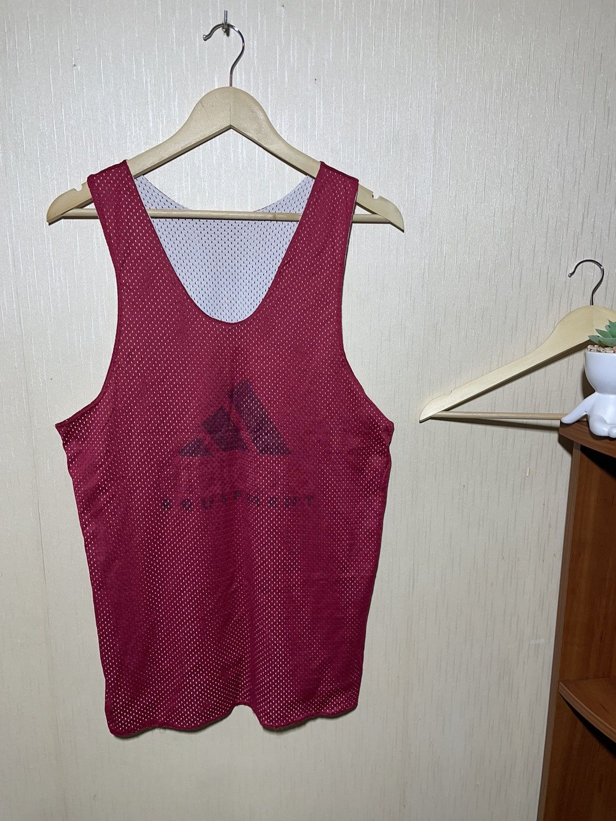 Adidas × Vintage Adidas Equipment vintage singlet t shirt 90s Size US M / EU 48-50 / 2 - 3 Thumbnail