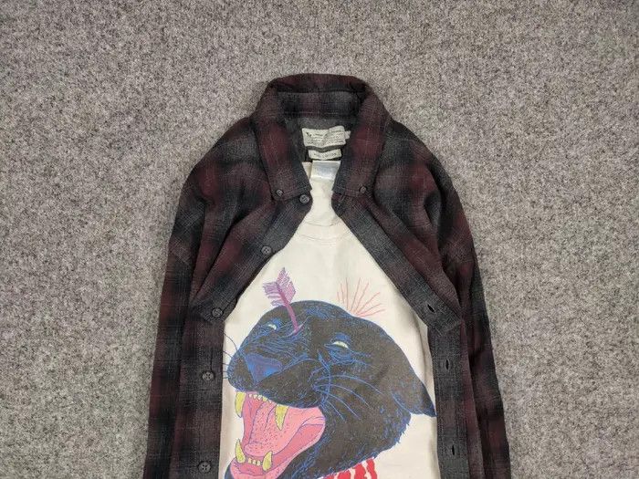 Flannel Vintage Flannel Shirt Plaid Checkered Travis Scott Y2K Size US L / EU 52-54 / 3 - 5 Thumbnail