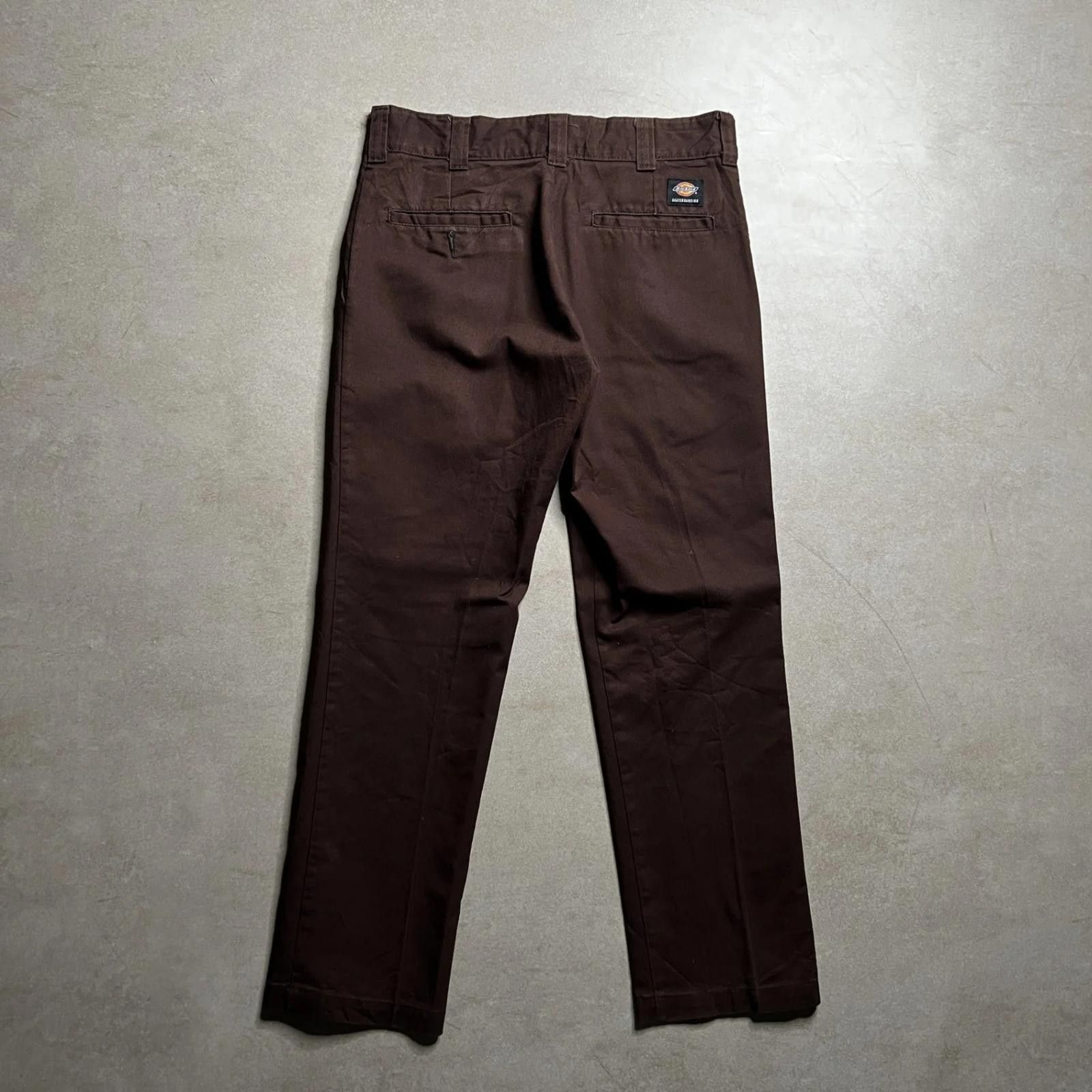 Dickies Vintage Dickies Brown Skateboarding Pants - 30x29 Size US 30 / EU 46 - 2 Thumbnail